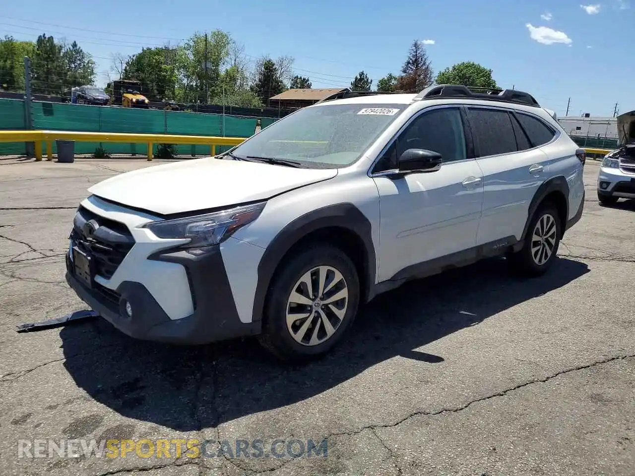 1 Photograph of a damaged car 4S4BTACC5S3265702 SUBARU OUTBACK 2025