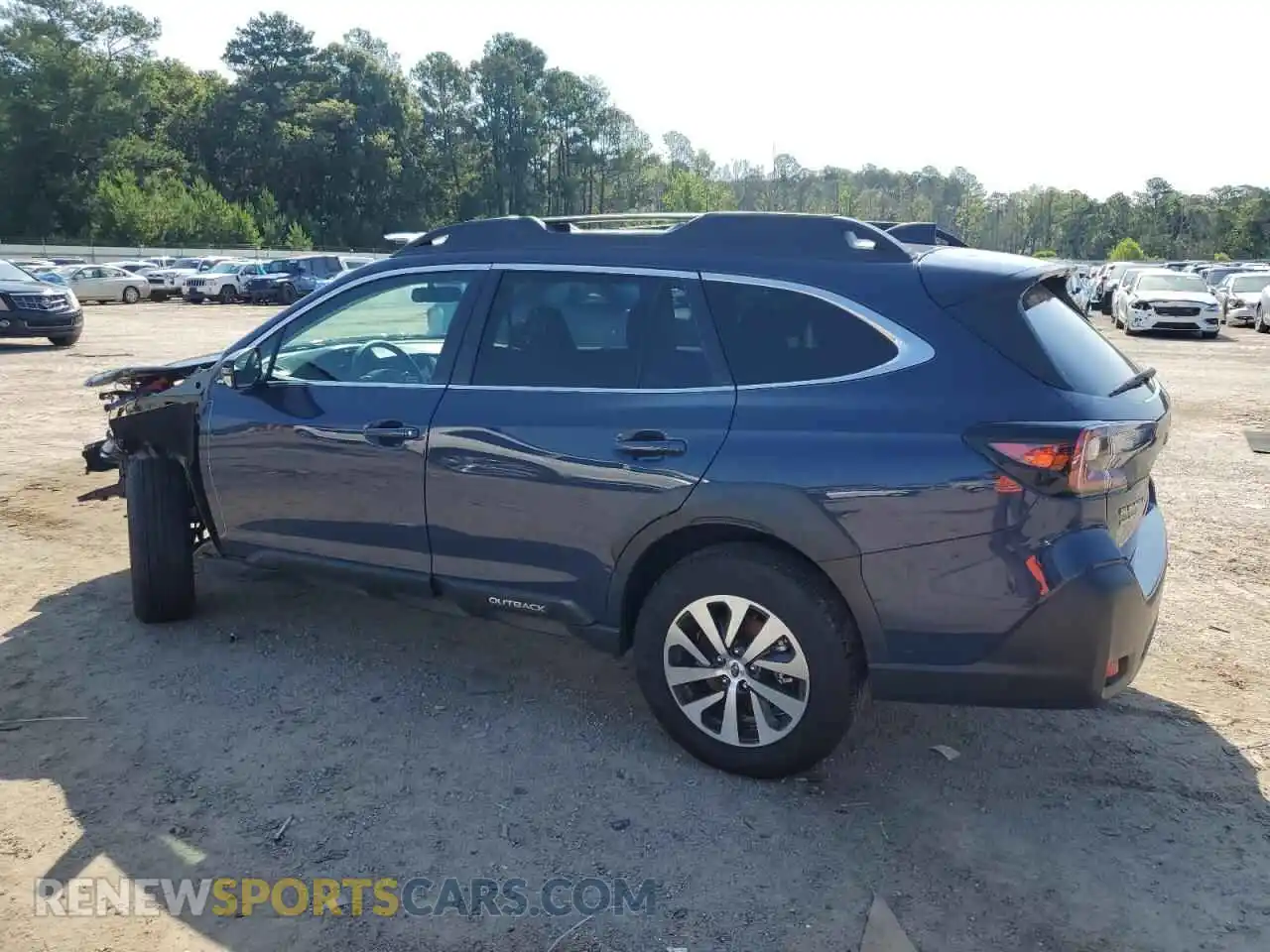 2 Photograph of a damaged car 4S4BTACC6S3178908 SUBARU OUTBACK 2025