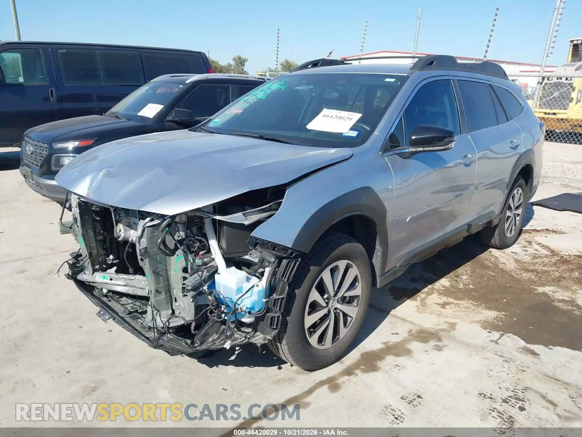 2 Photograph of a damaged car 4S4BTACC6S3265675 SUBARU OUTBACK 2025
