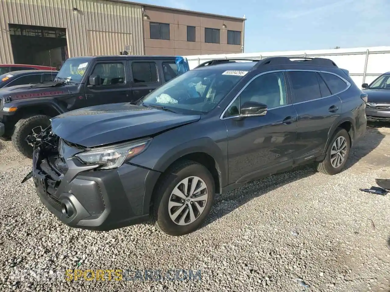 1 Photograph of a damaged car 4S4BTACC8S3248957 SUBARU OUTBACK 2025