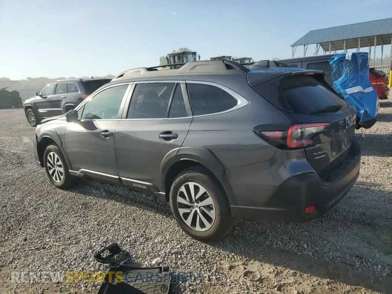 2 Photograph of a damaged car 4S4BTACC8S3248957 SUBARU OUTBACK 2025