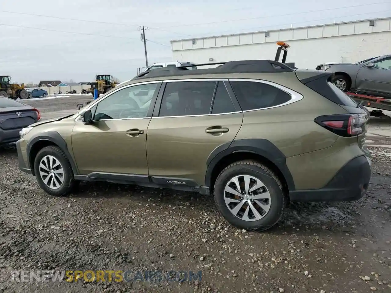2 Photograph of a damaged car 4S4BTADC0S3117214 SUBARU OUTBACK 2025