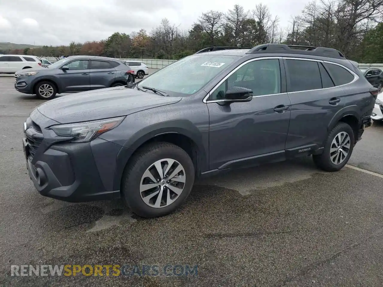 1 Photograph of a damaged car 4S4BTADC0S3129685 SUBARU OUTBACK 2025