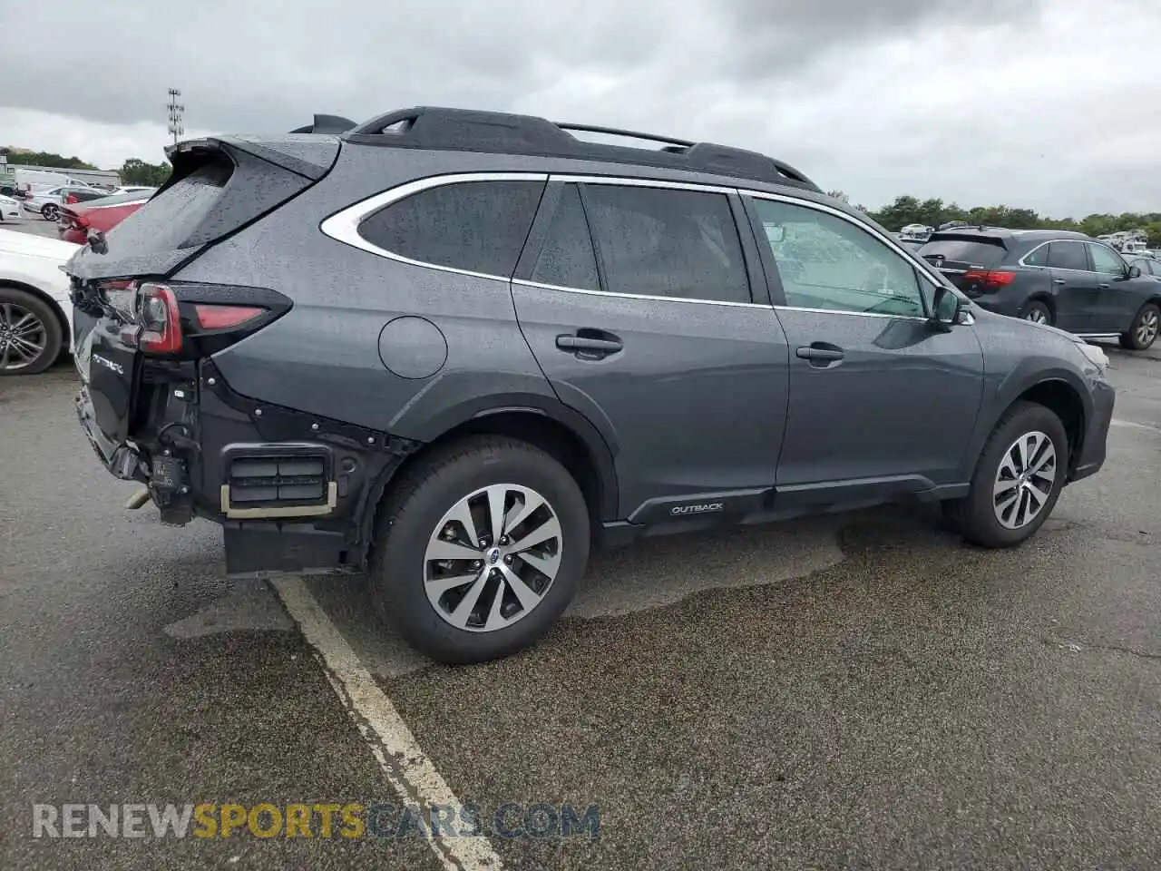 3 Photograph of a damaged car 4S4BTADC0S3129685 SUBARU OUTBACK 2025