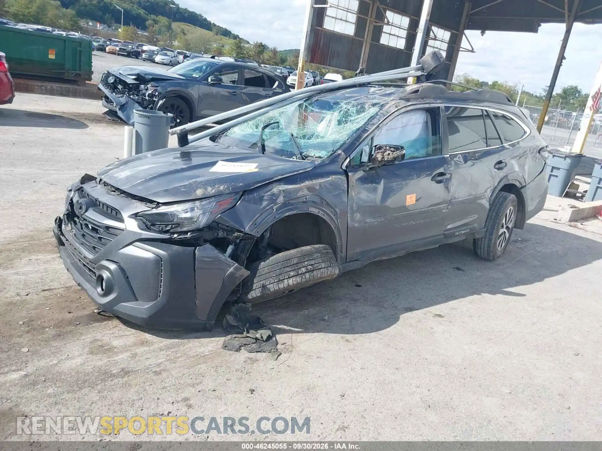 2 Photograph of a damaged car 4S4BTADC0S3205695 SUBARU OUTBACK 2025