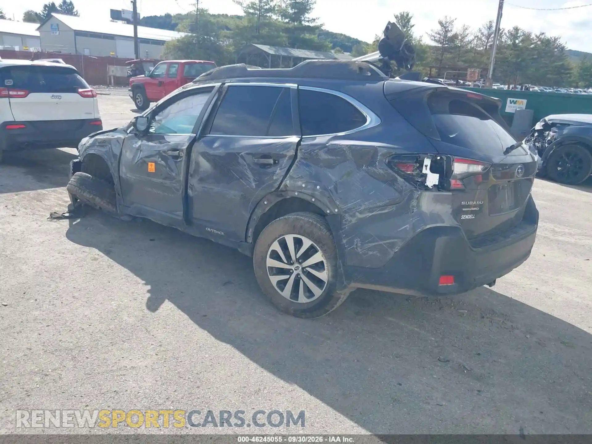 3 Photograph of a damaged car 4S4BTADC0S3205695 SUBARU OUTBACK 2025