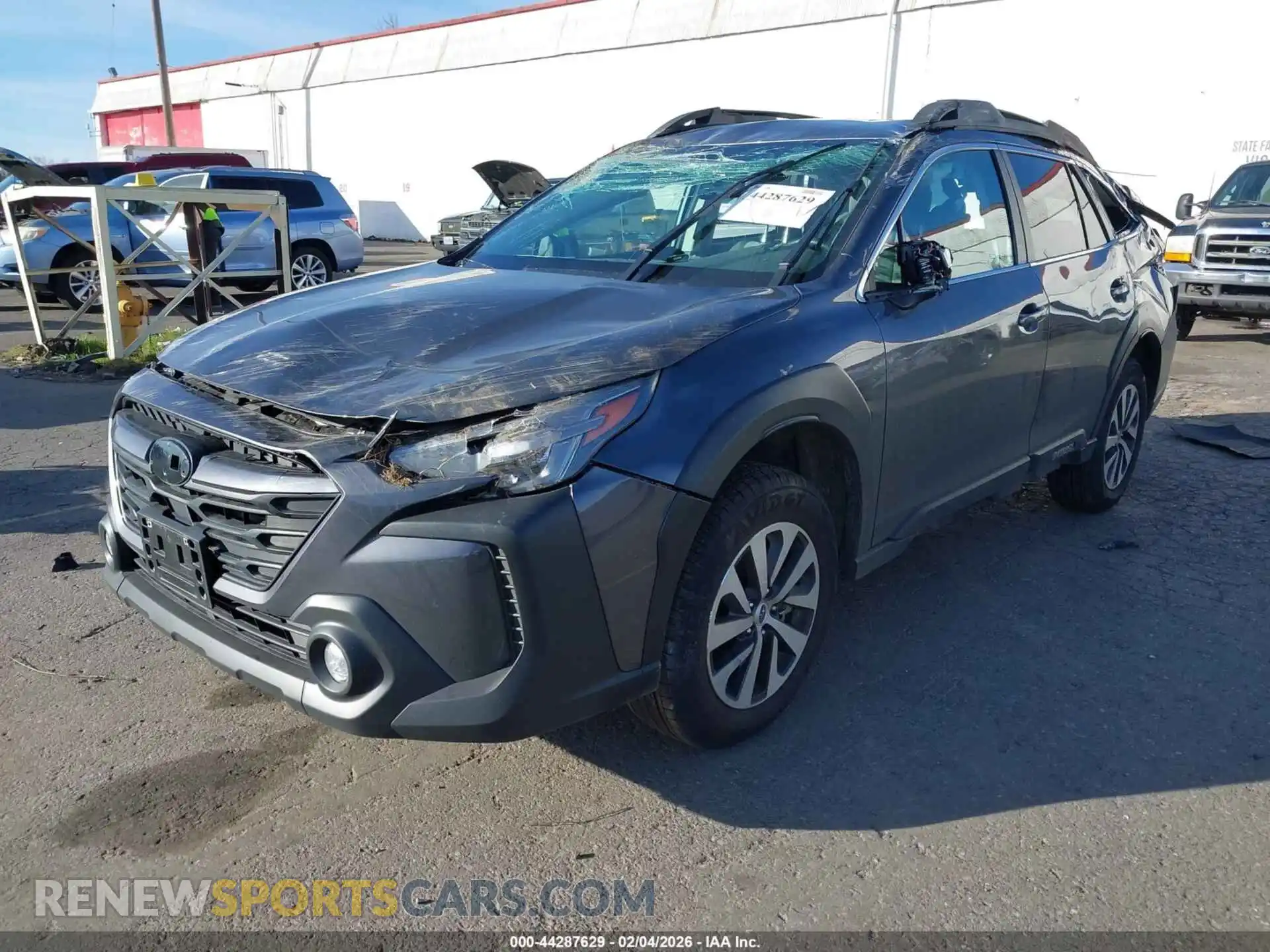 2 Photograph of a damaged car 4S4BTADC0S3253276 SUBARU OUTBACK 2025