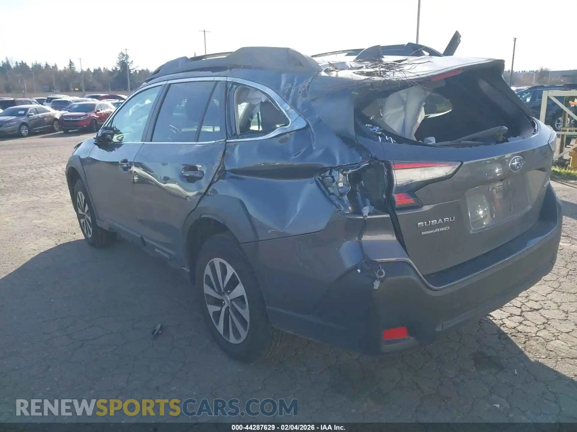 3 Photograph of a damaged car 4S4BTADC0S3253276 SUBARU OUTBACK 2025