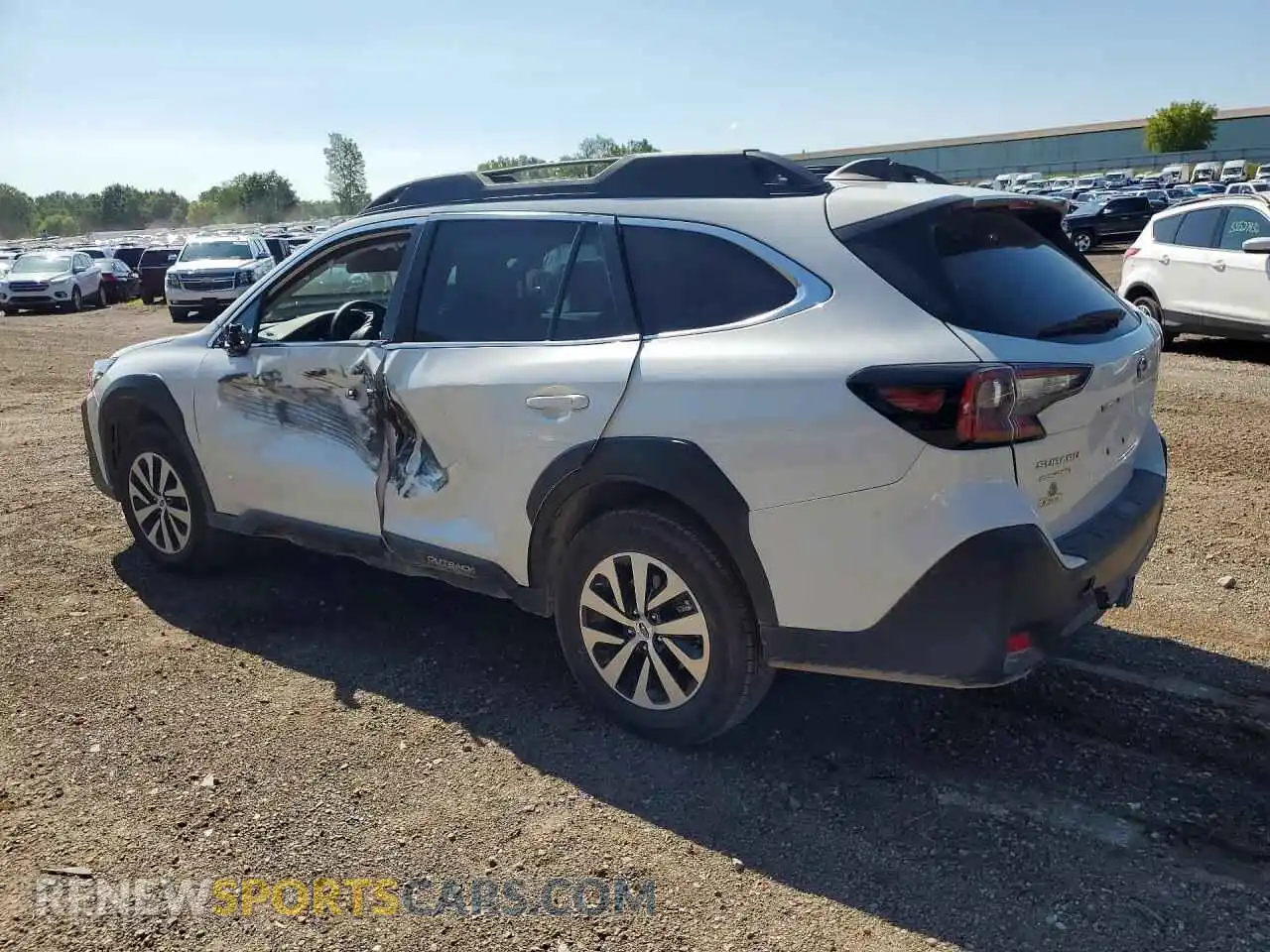 2 Photograph of a damaged car 4S4BTADC0S3332785 SUBARU OUTBACK 2025