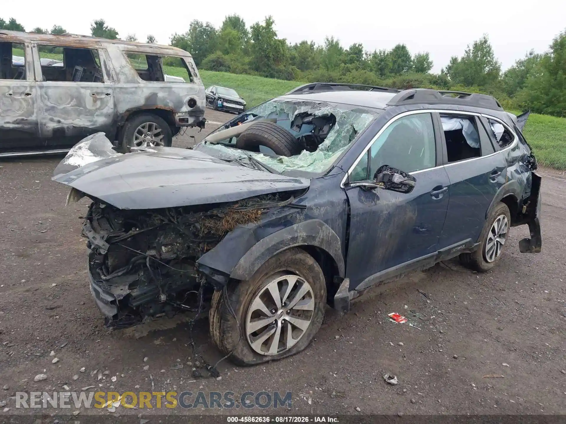 2 Photograph of a damaged car 4S4BTADC1S3216723 SUBARU OUTBACK 2025