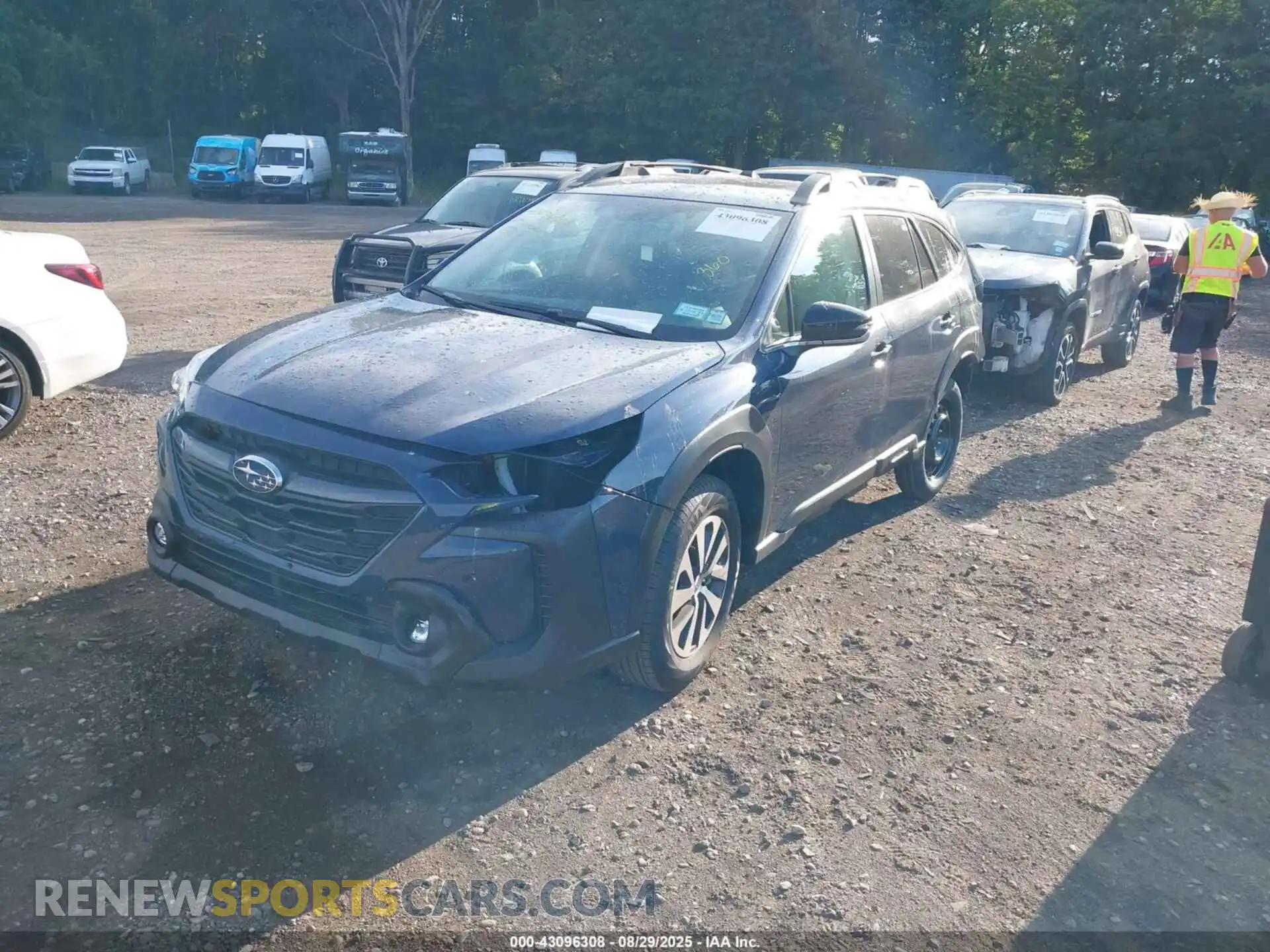 2 Photograph of a damaged car 4S4BTADC1S3232016 SUBARU OUTBACK 2025