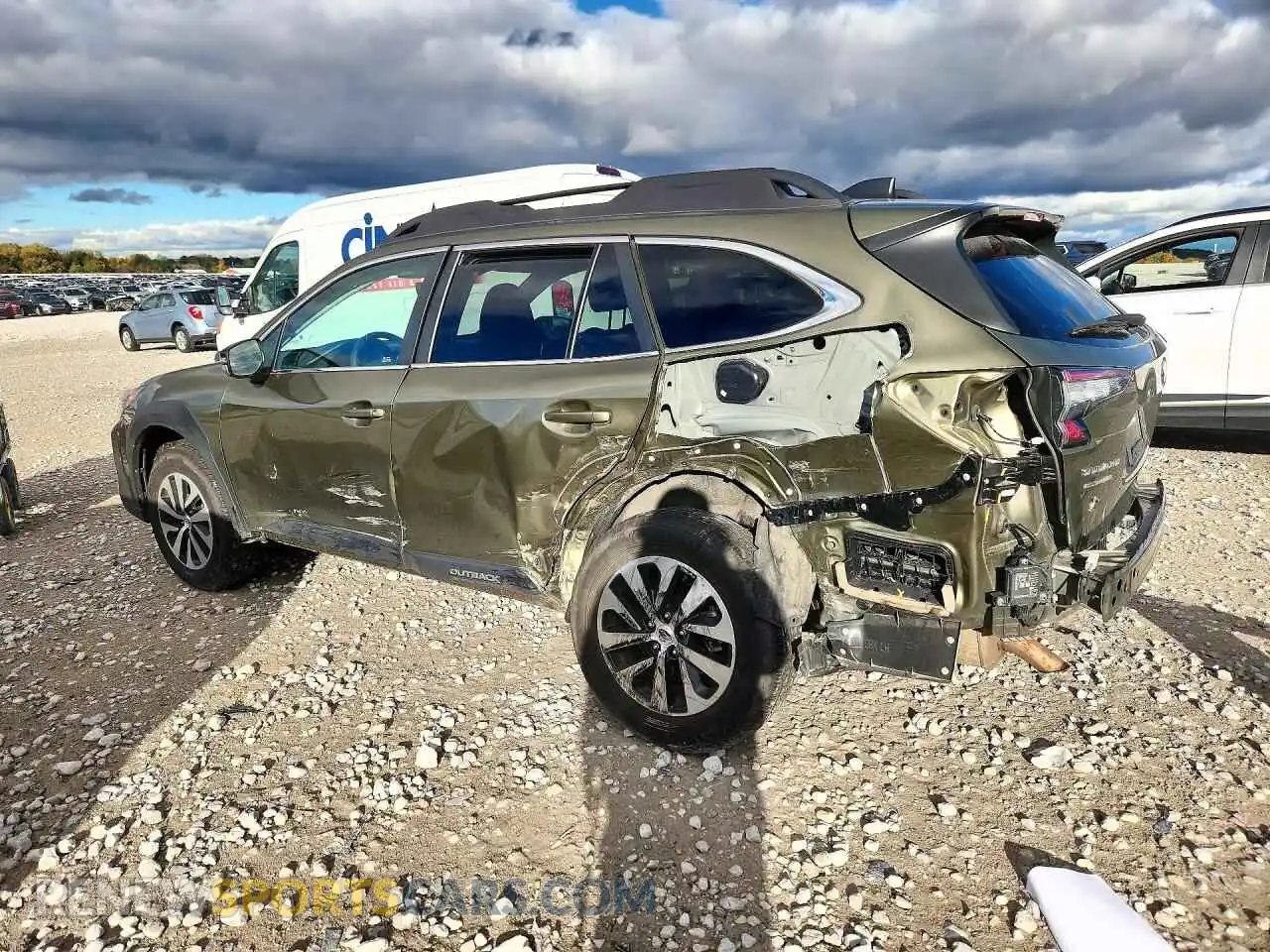 2 Photograph of a damaged car 4S4BTADC1S3316482 SUBARU OUTBACK 2025