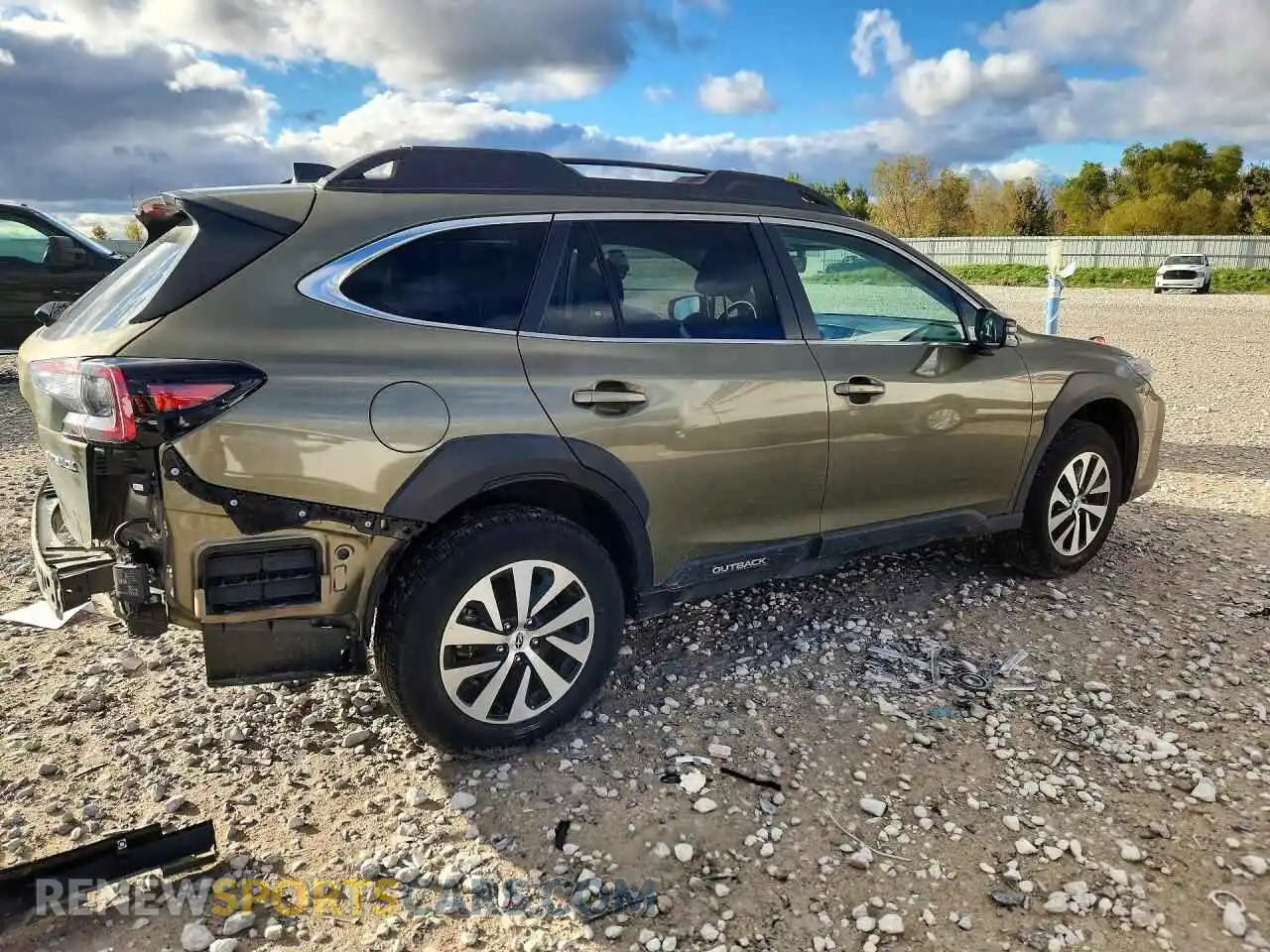 3 Photograph of a damaged car 4S4BTADC1S3316482 SUBARU OUTBACK 2025
