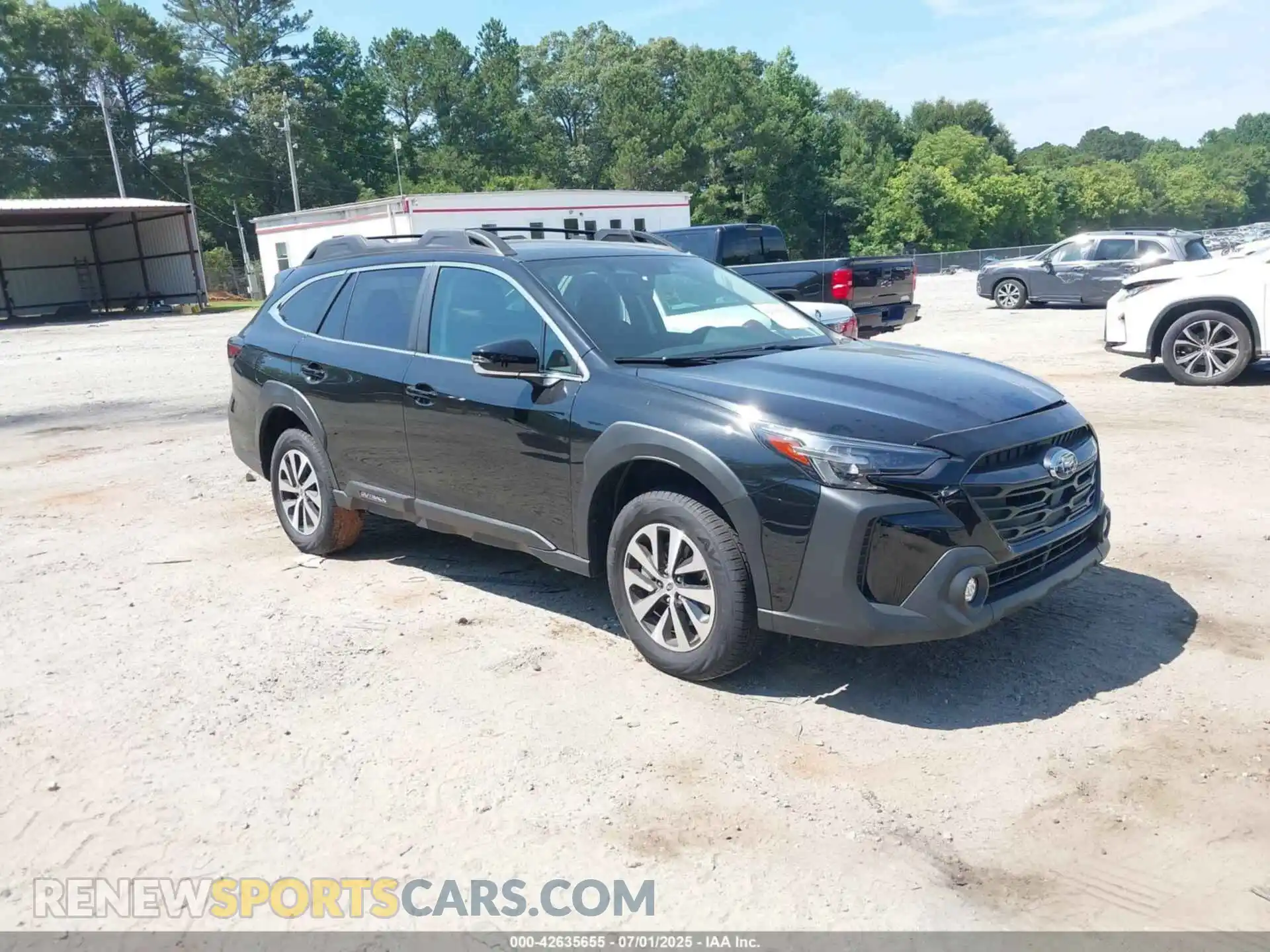 1 Photograph of a damaged car 4S4BTADC2S3142857 SUBARU OUTBACK 2025