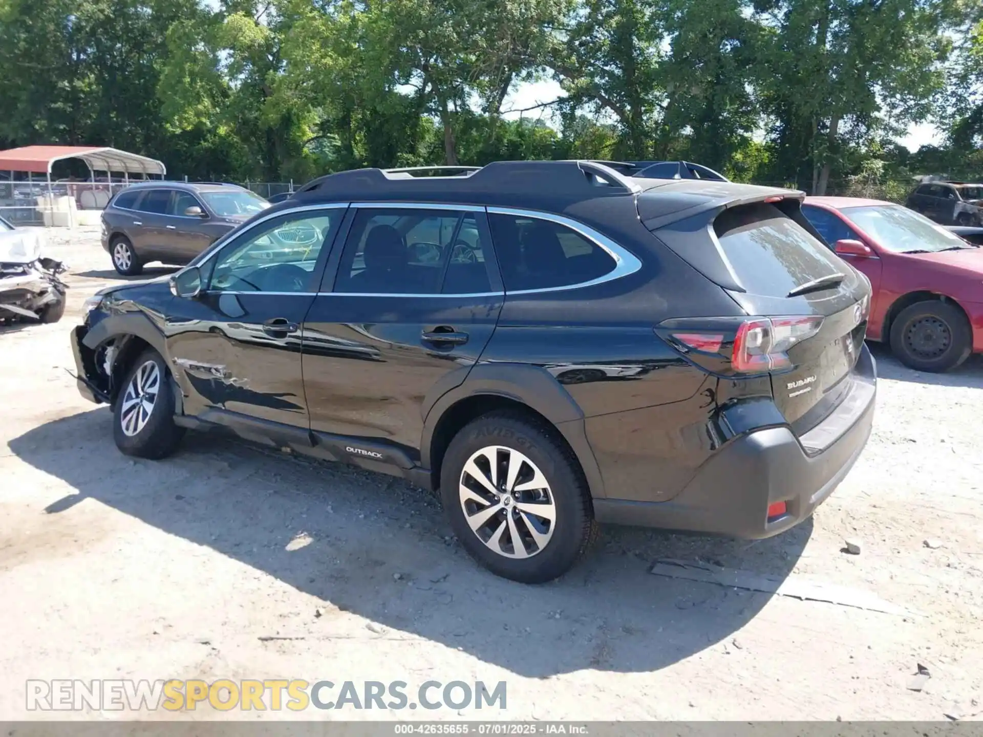 3 Photograph of a damaged car 4S4BTADC2S3142857 SUBARU OUTBACK 2025