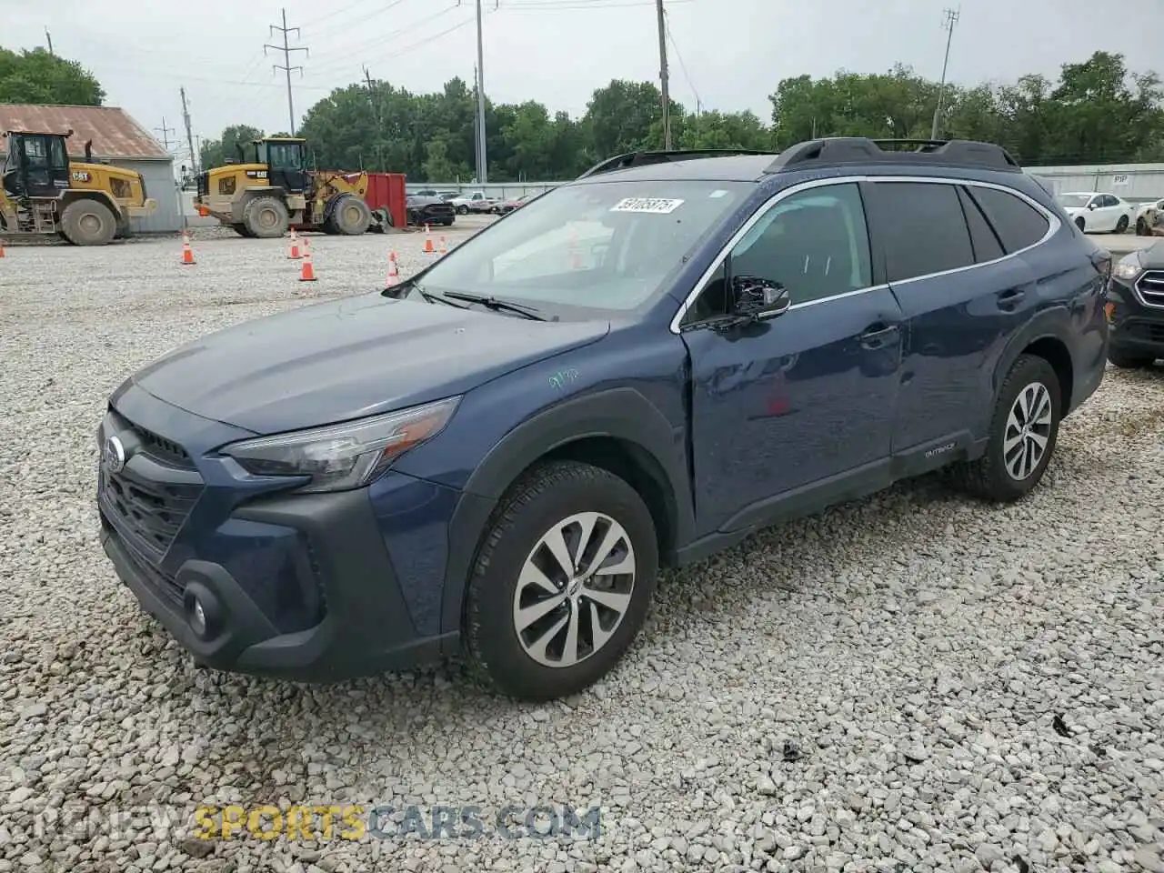 1 Photograph of a damaged car 4S4BTADC2S3143216 SUBARU OUTBACK 2025