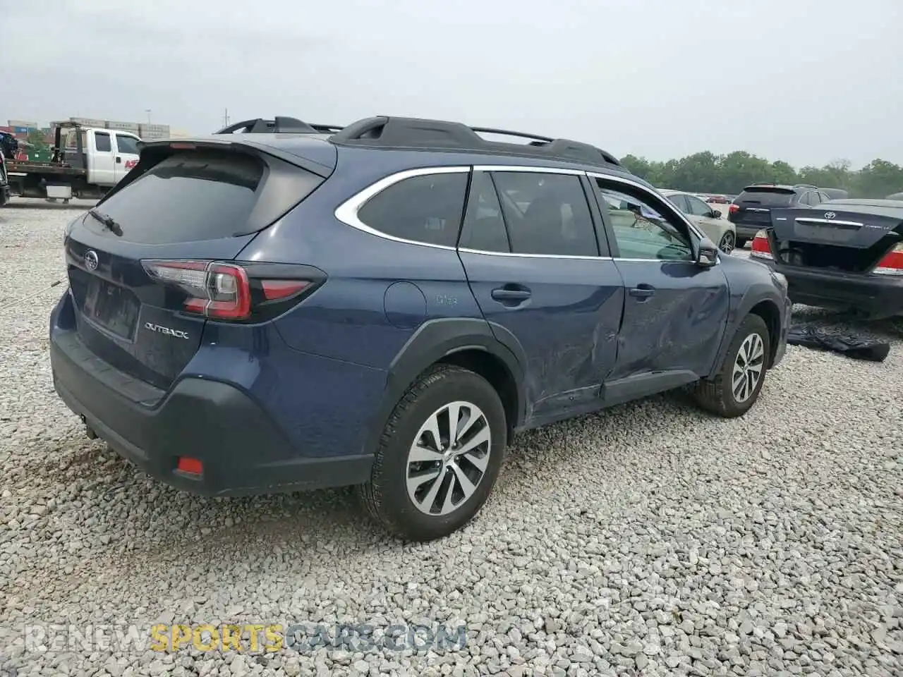 3 Photograph of a damaged car 4S4BTADC2S3143216 SUBARU OUTBACK 2025