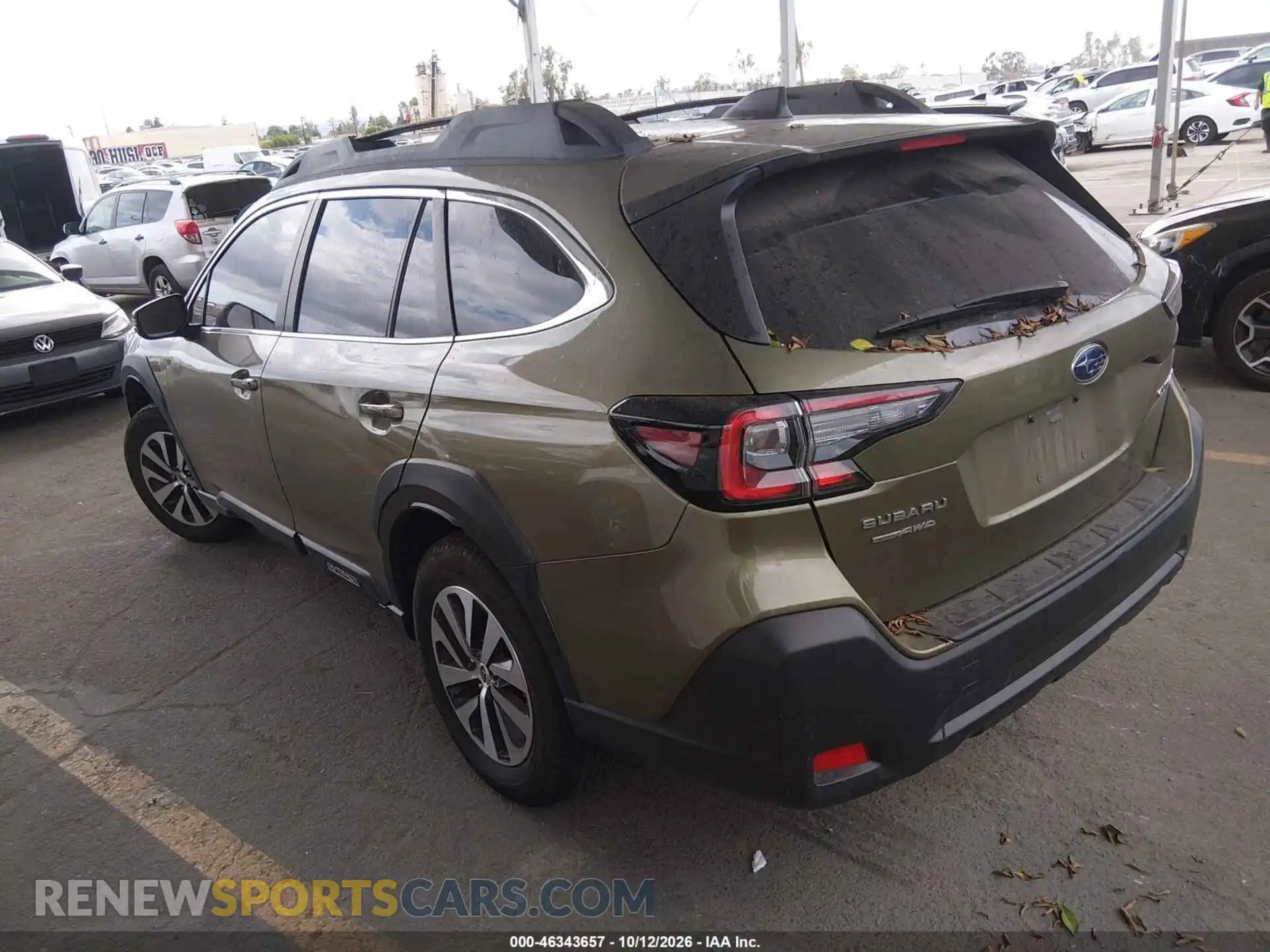 3 Photograph of a damaged car 4S4BTADC2S3244420 SUBARU OUTBACK 2025
