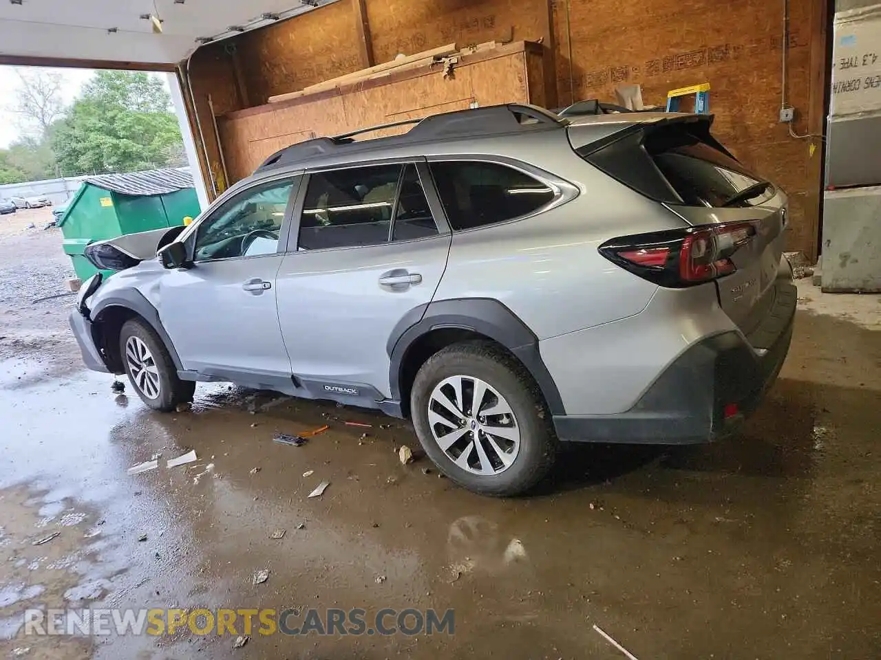 2 Photograph of a damaged car 4S4BTADC2S3289776 SUBARU OUTBACK 2025