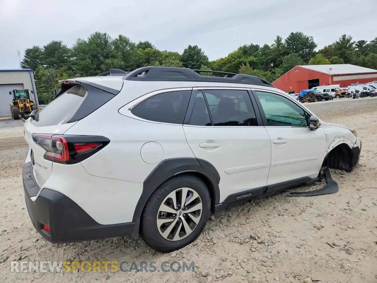 3 Photograph of a damaged car 4S4BTADC2S3313851 SUBARU OUTBACK 2025