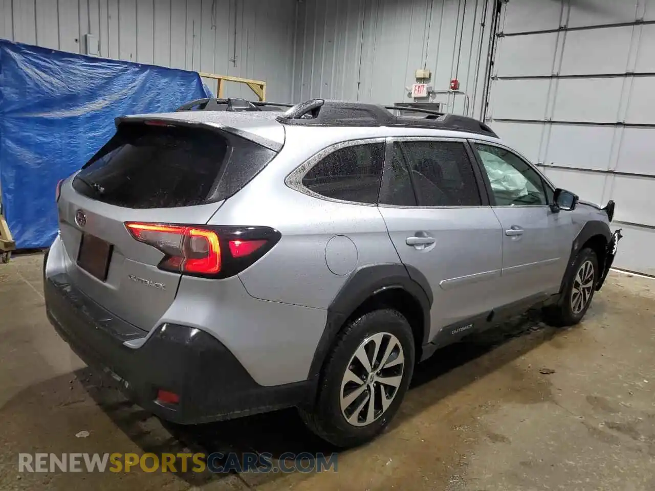3 fotografías del automóvil dañado 4S4BTADC3S3145749 SUBARU OUTBACK 2025