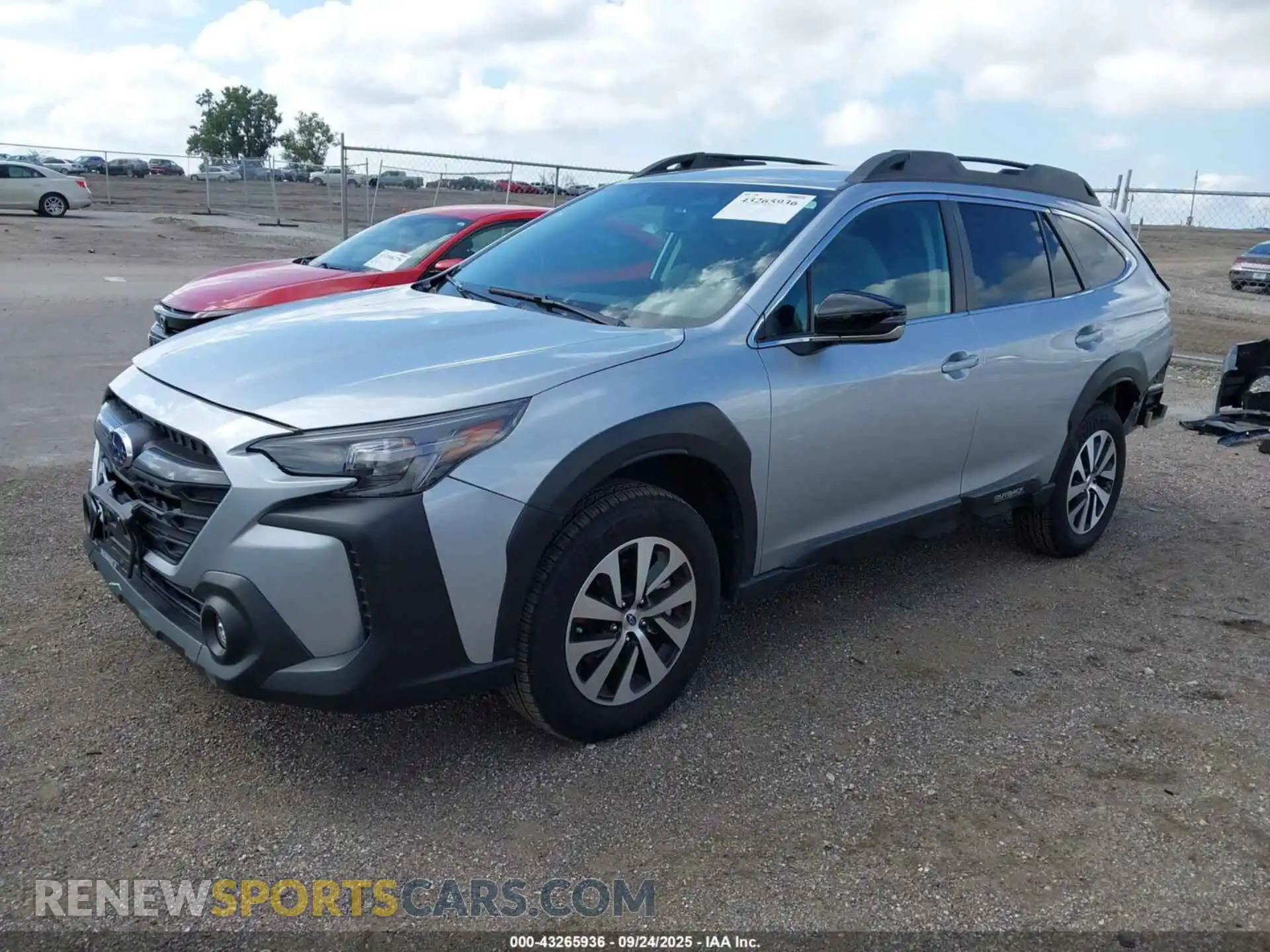 2 Photograph of a damaged car 4S4BTADC3S3170845 SUBARU OUTBACK 2025