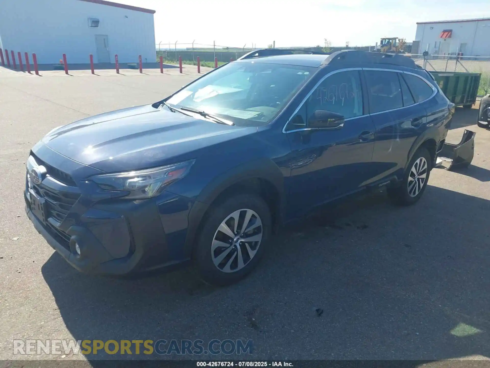 2 Photograph of a damaged car 4S4BTADC3S3183109 SUBARU OUTBACK 2025
