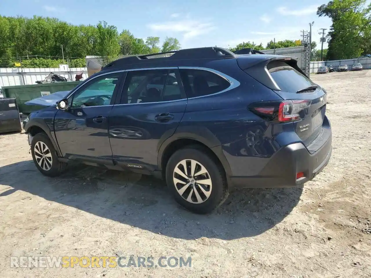 2 Photograph of a damaged car 4S4BTADC4S3109861 SUBARU OUTBACK 2025