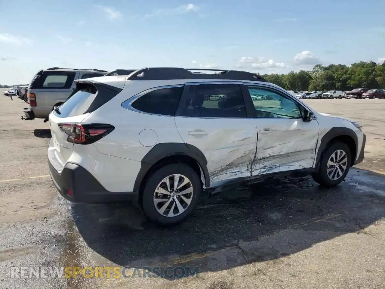 3 fotografías del automóvil dañado 4S4BTADC4S3297913 SUBARU OUTBACK 2025