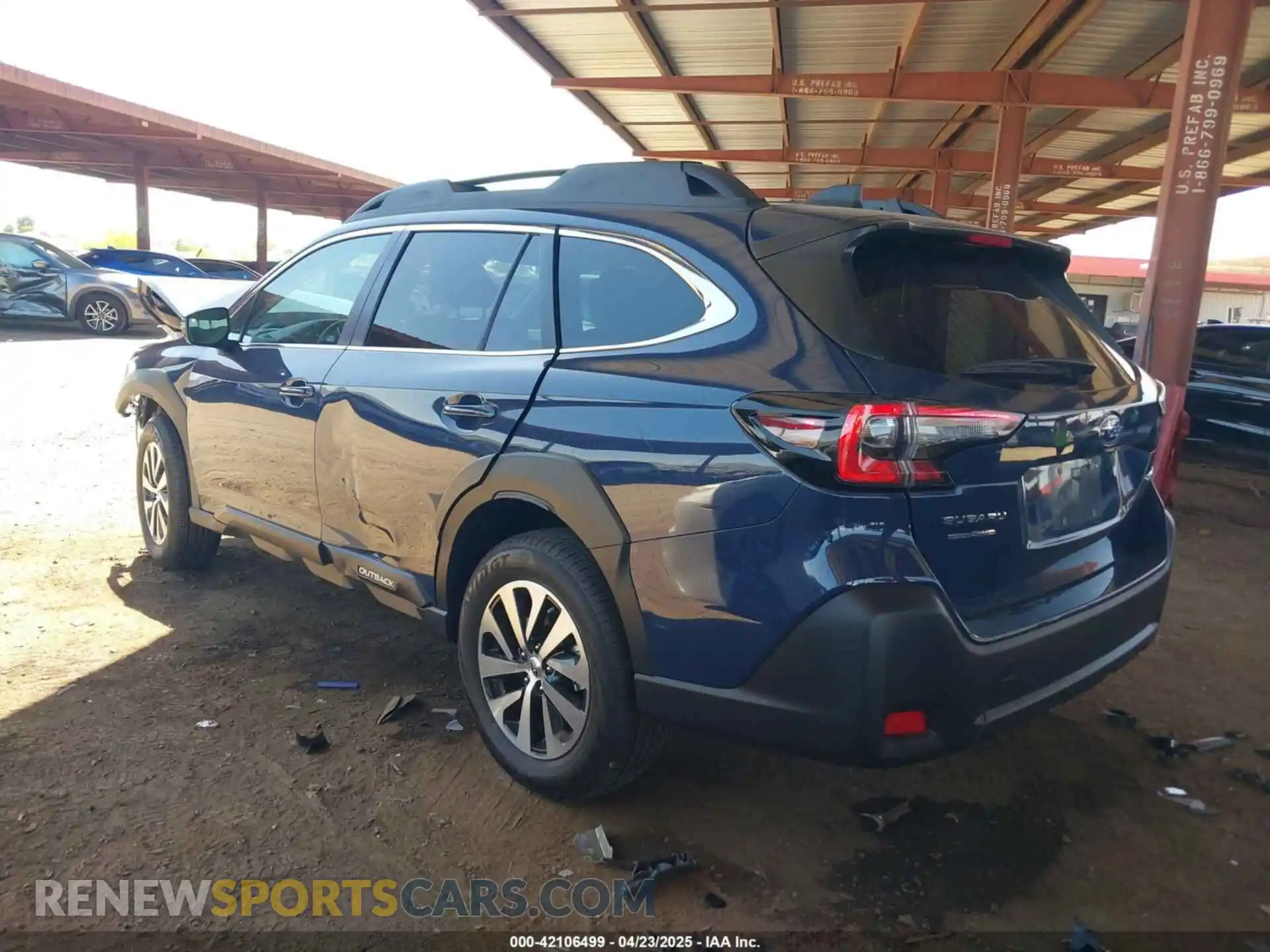 3 Photograph of a damaged car 4S4BTADC5S3109710 SUBARU OUTBACK 2025