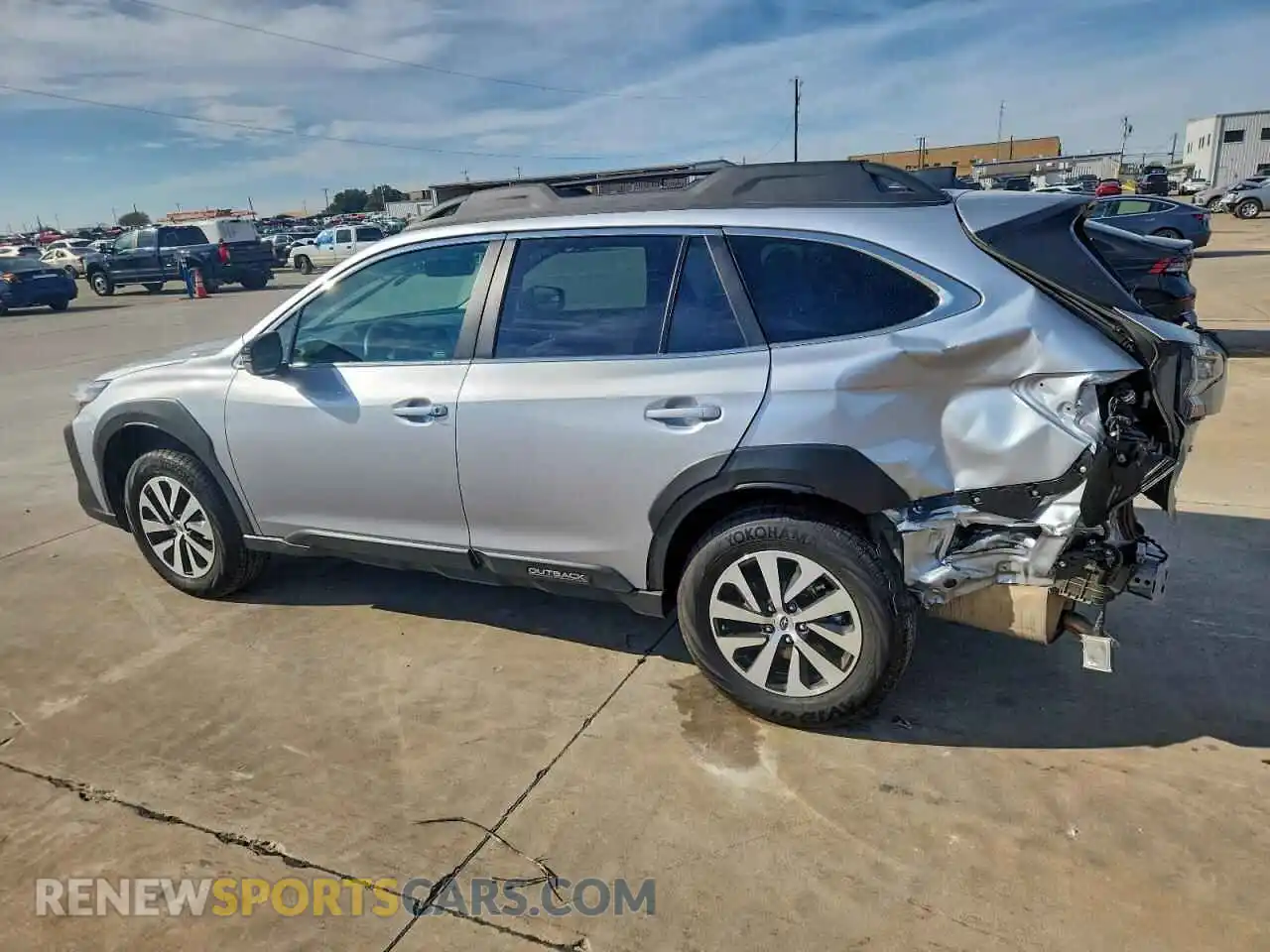 2 Photograph of a damaged car 4S4BTADC6S3101549 SUBARU OUTBACK 2025