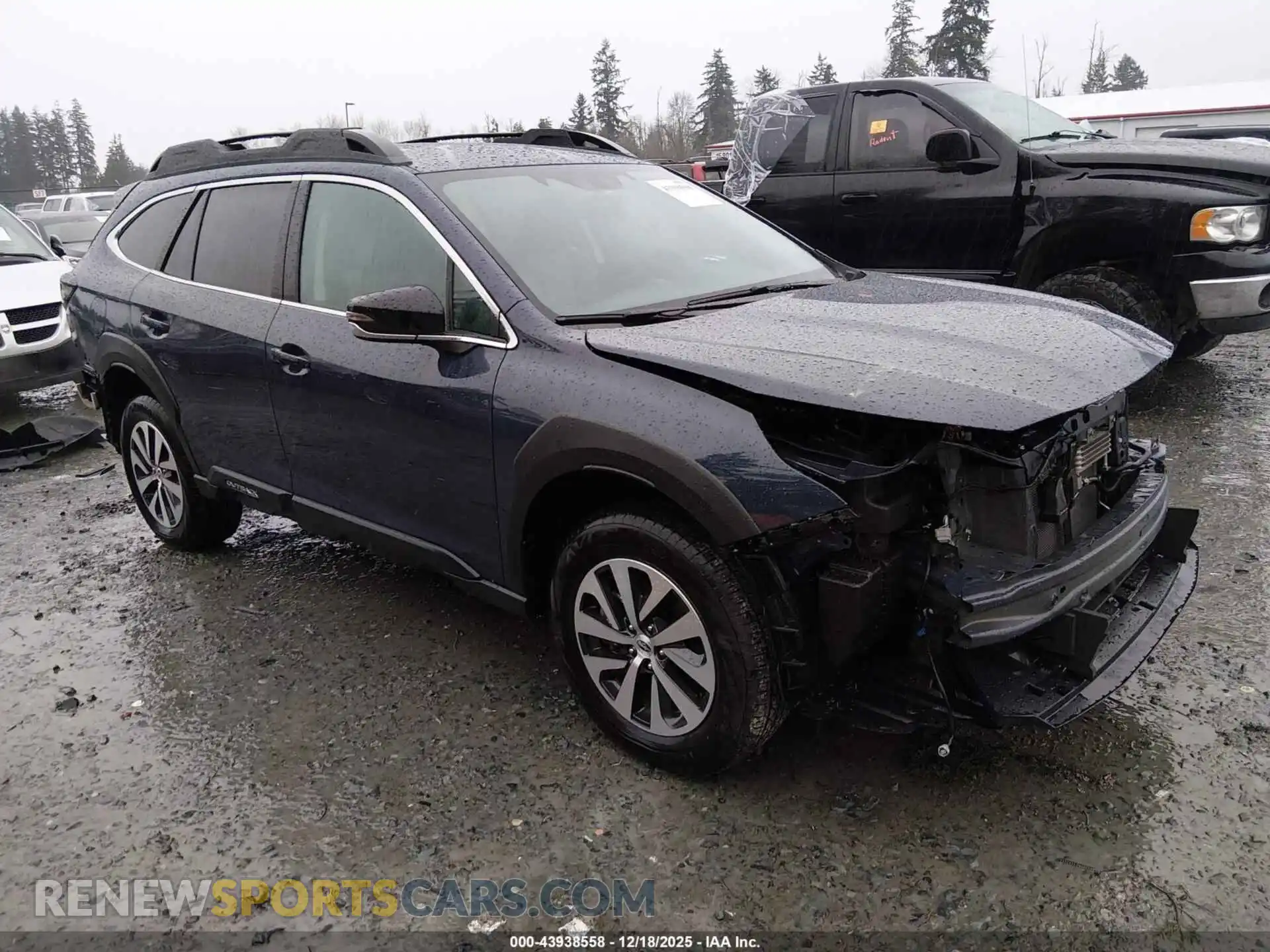 1 Photograph of a damaged car 4S4BTADC6S3157409 SUBARU OUTBACK 2025