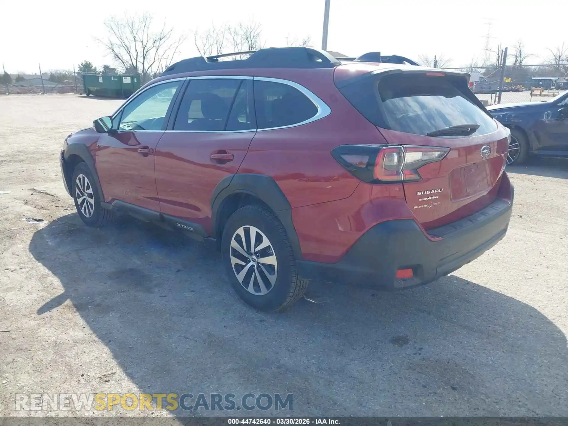 3 Photograph of a damaged car 4S4BTADC6S3335576 SUBARU OUTBACK 2025