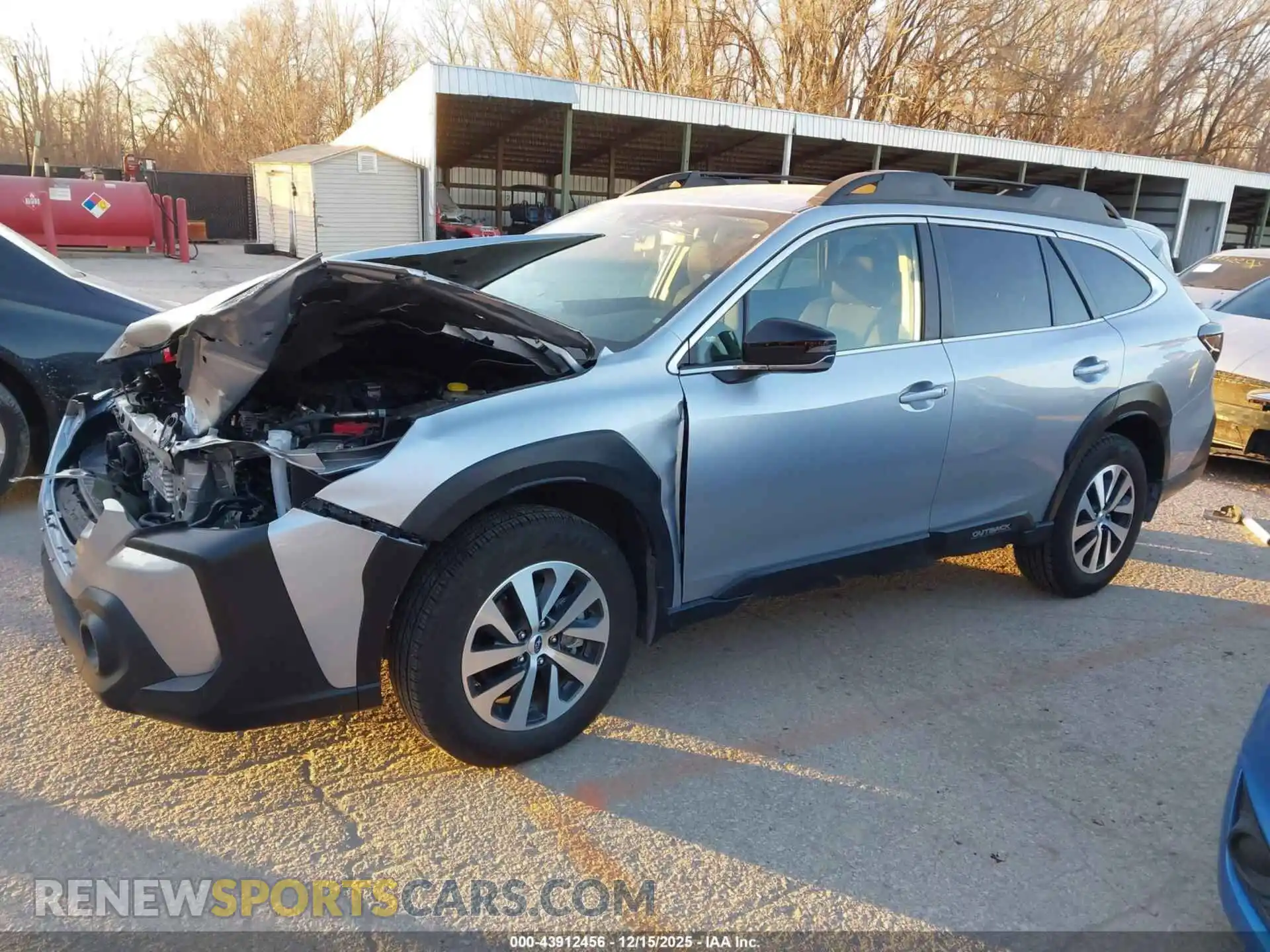 2 Photograph of a damaged car 4S4BTADC7S3256076 SUBARU OUTBACK 2025