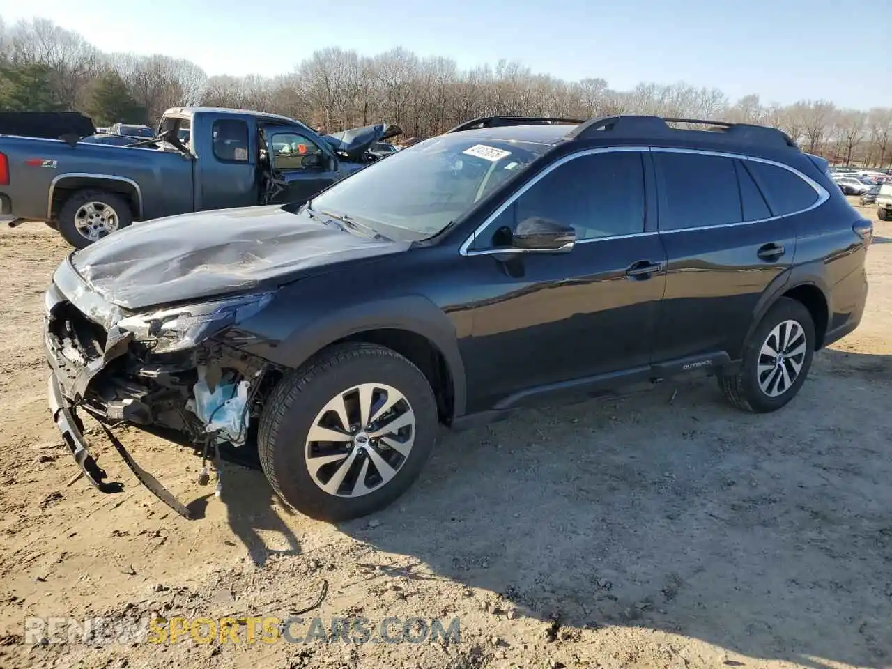 1 Photograph of a damaged car 4S4BTADC8S3110706 SUBARU OUTBACK 2025