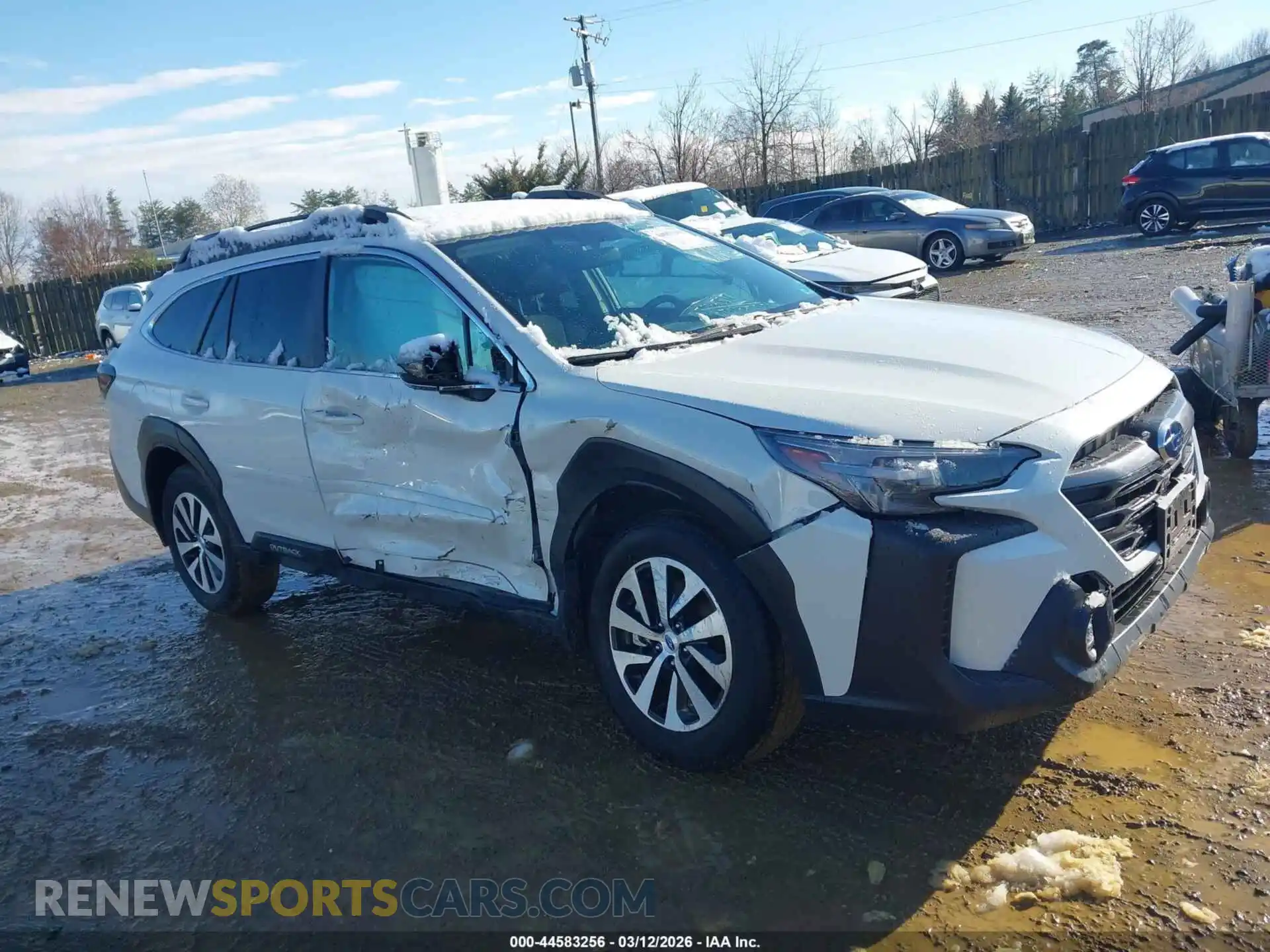 1 Photograph of a damaged car 4S4BTADC8S3244034 SUBARU OUTBACK 2025