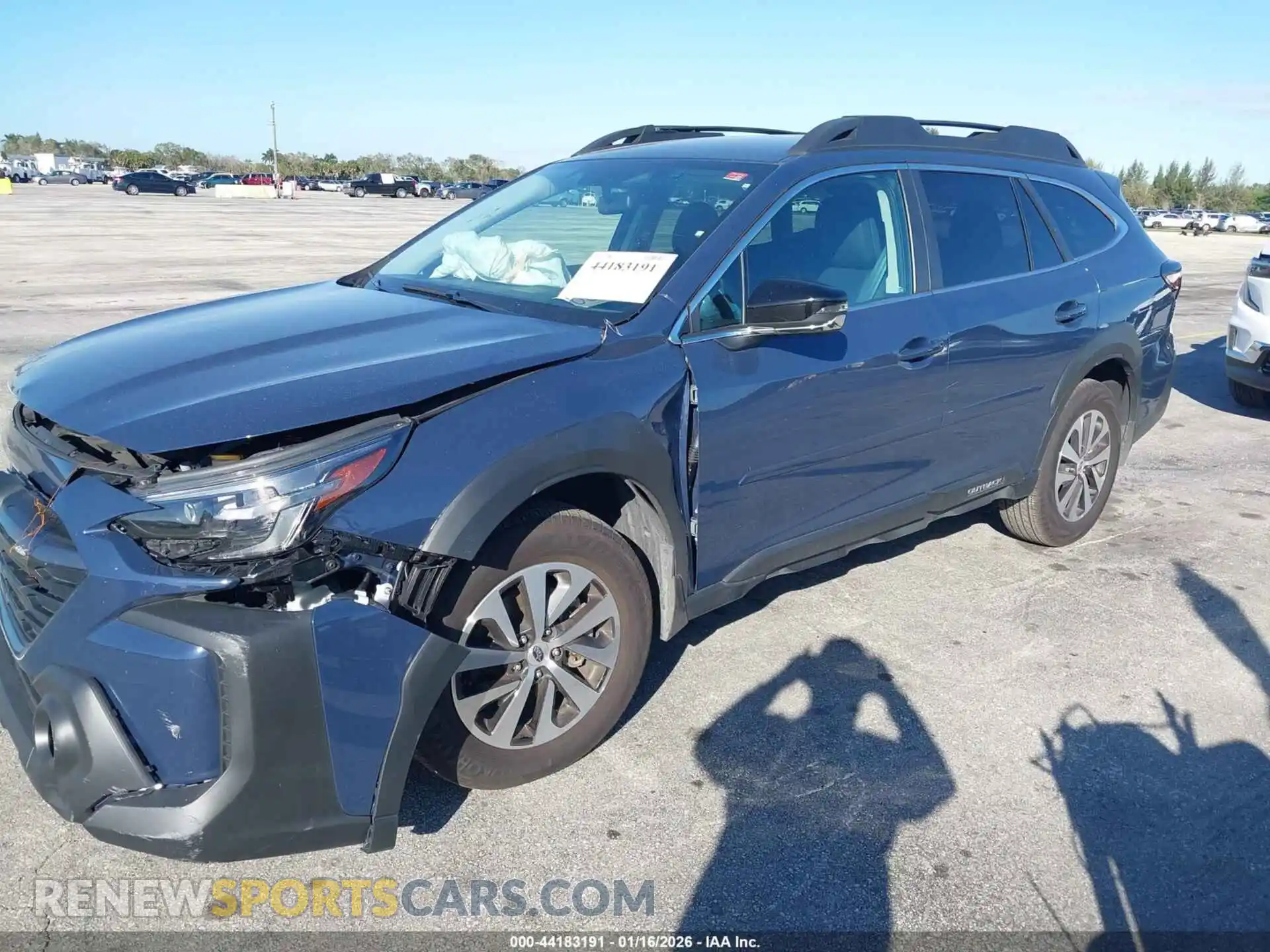 2 Photograph of a damaged car 4S4BTADC8S3253347 SUBARU OUTBACK 2025