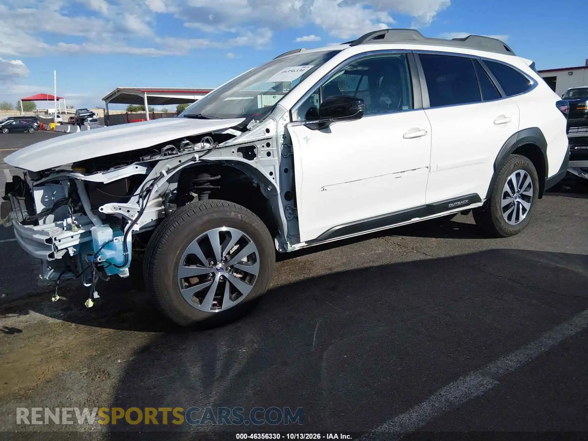 2 Photograph of a damaged car 4S4BTADC8S3255292 SUBARU OUTBACK 2025