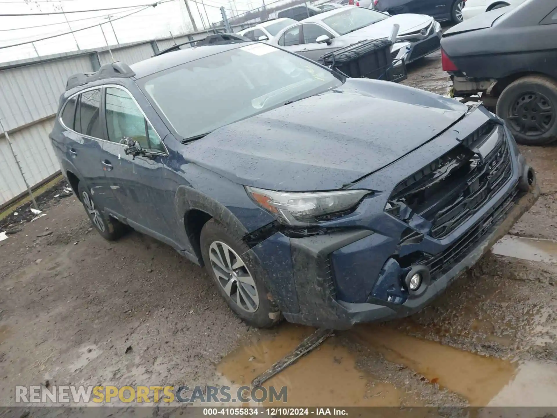 1 Photograph of a damaged car 4S4BTADC9S3116725 SUBARU OUTBACK 2025