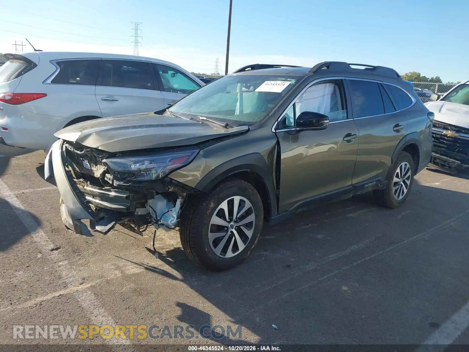 2 Фотография поврежденного автомобиля 4S4BTADC9S3171787 SUBARU OUTBACK 2025