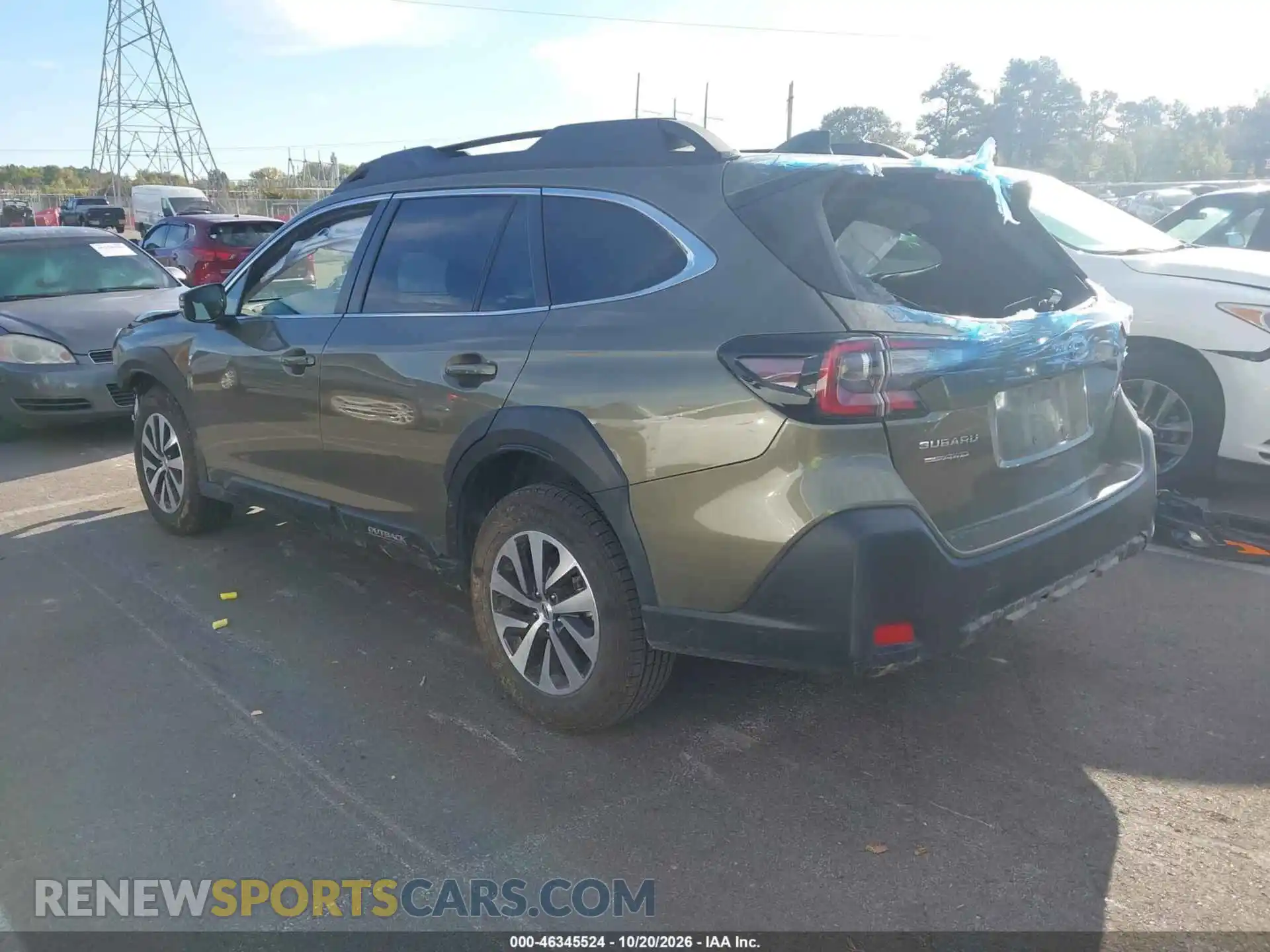 3 Фотография поврежденного автомобиля 4S4BTADC9S3171787 SUBARU OUTBACK 2025
