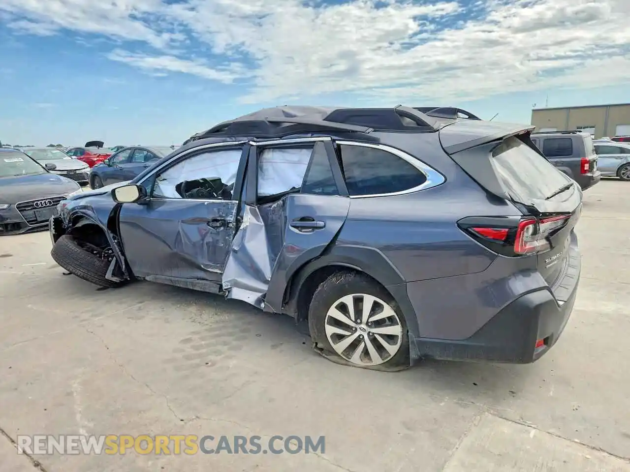 2 fotografías del automóvil dañado 4S4BTADC9S3243278 SUBARU OUTBACK 2025