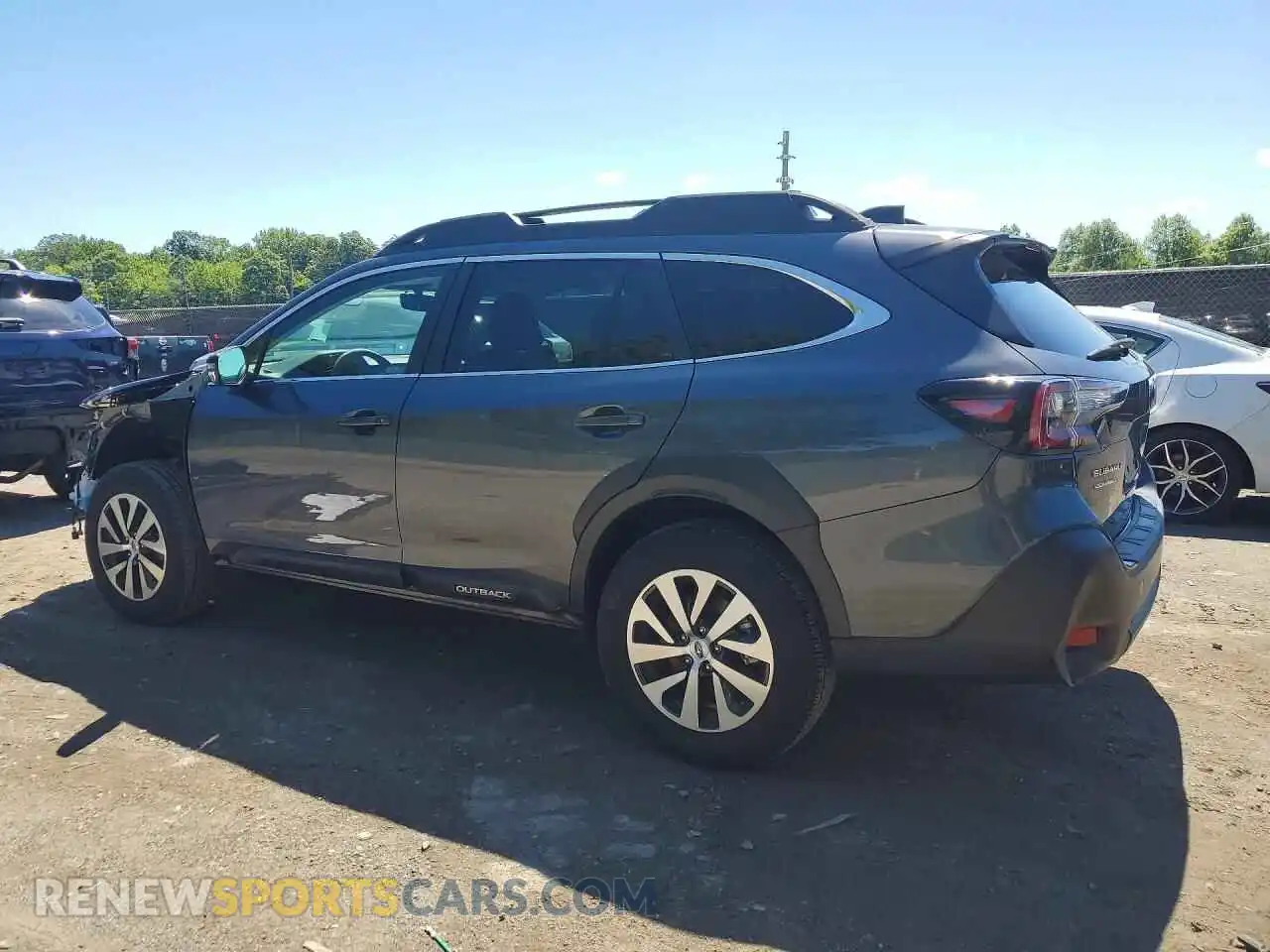 2 Photograph of a damaged car 4S4BTADC9S3250392 SUBARU OUTBACK 2025