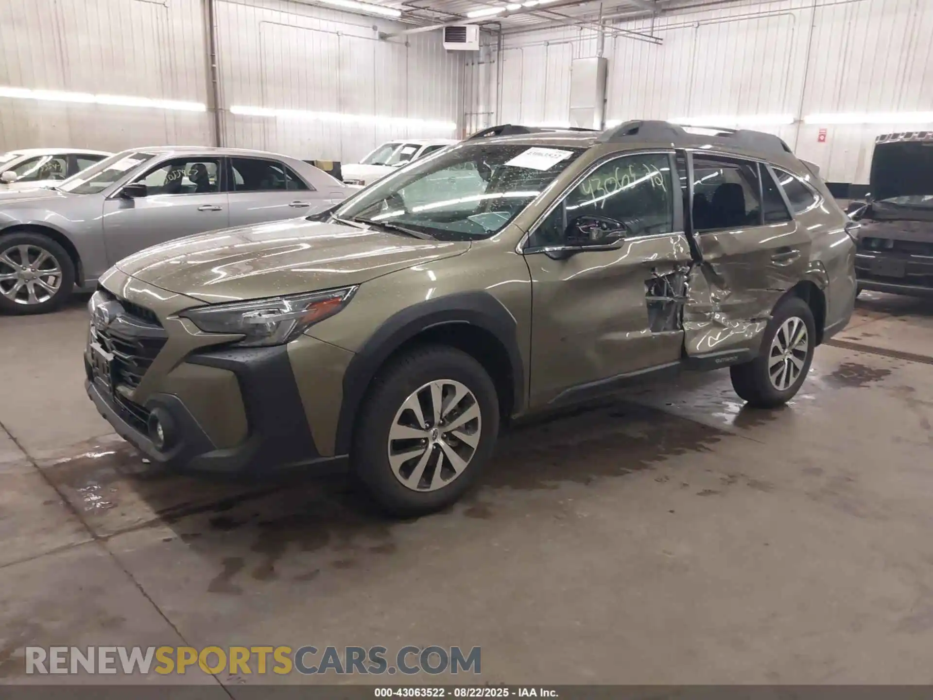 2 Photograph of a damaged car 4S4BTADC9S3260761 SUBARU OUTBACK 2025