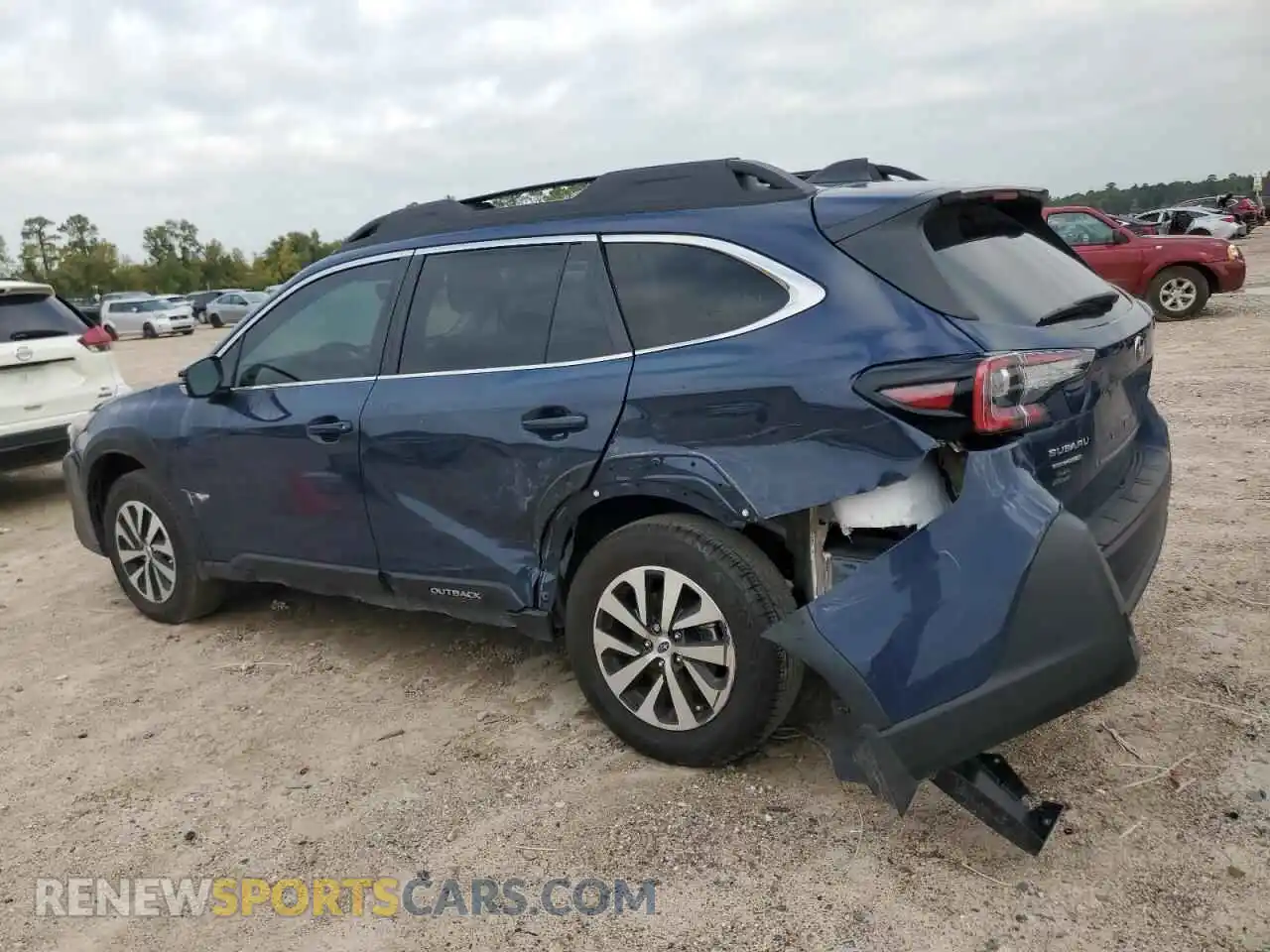 2 Photograph of a damaged car 4S4BTADCXS3112098 SUBARU OUTBACK 2025