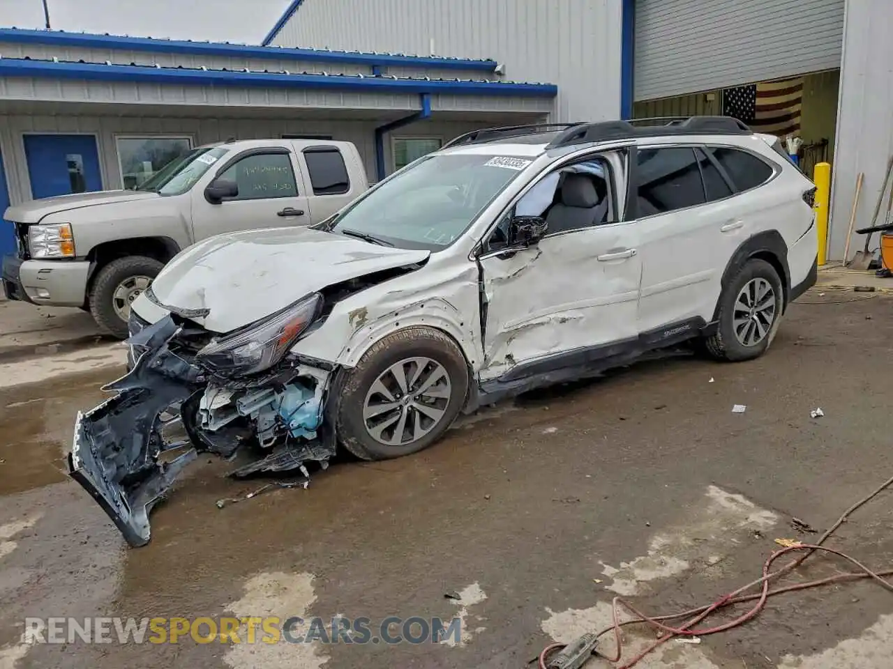 1 Photograph of a damaged car 4S4BTAFC0S3188779 SUBARU OUTBACK 2025