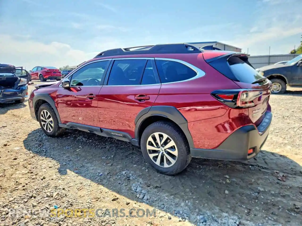 2 Photograph of a damaged car 4S4BTAFC0S3205922 SUBARU OUTBACK 2025