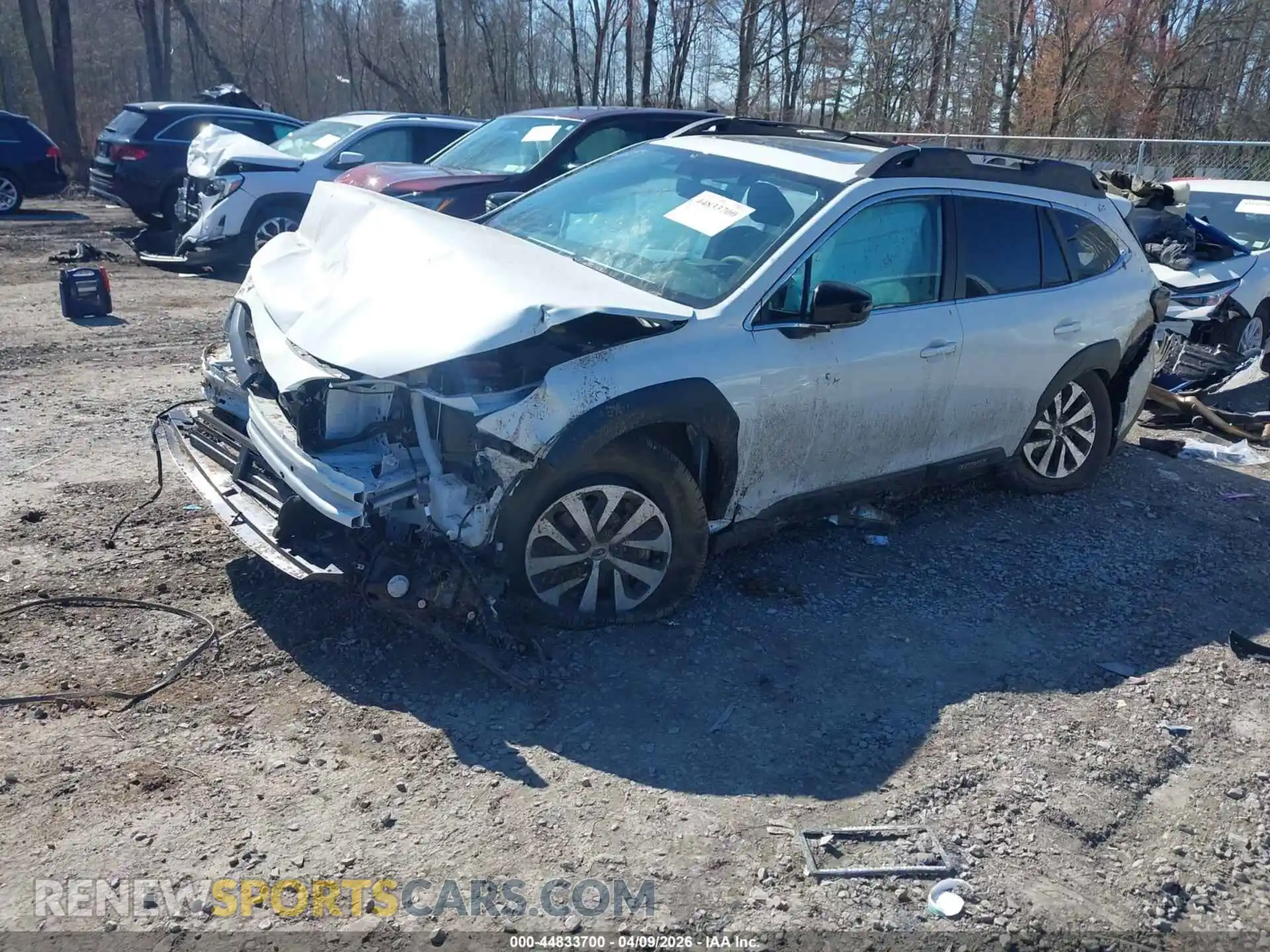 2 Photograph of a damaged car 4S4BTAFC0S3332900 SUBARU OUTBACK 2025
