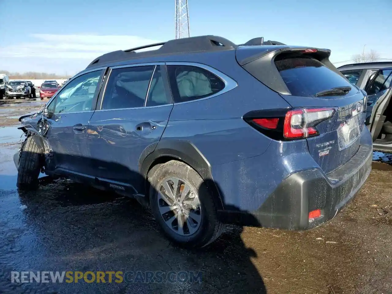 2 Photograph of a damaged car 4S4BTAFC1S3164443 SUBARU OUTBACK 2025