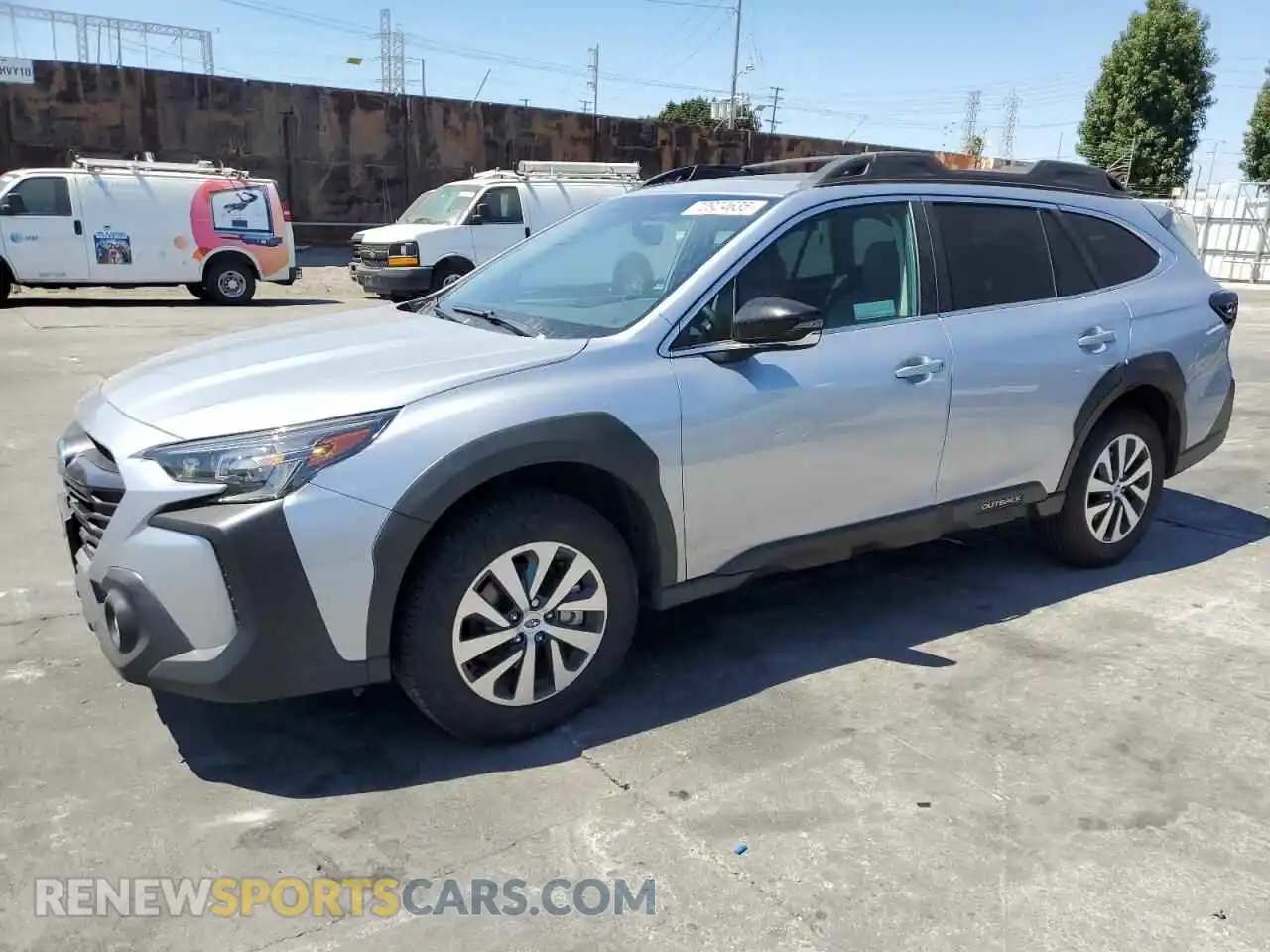 1 Photograph of a damaged car 4S4BTAFC1S3190508 SUBARU OUTBACK 2025